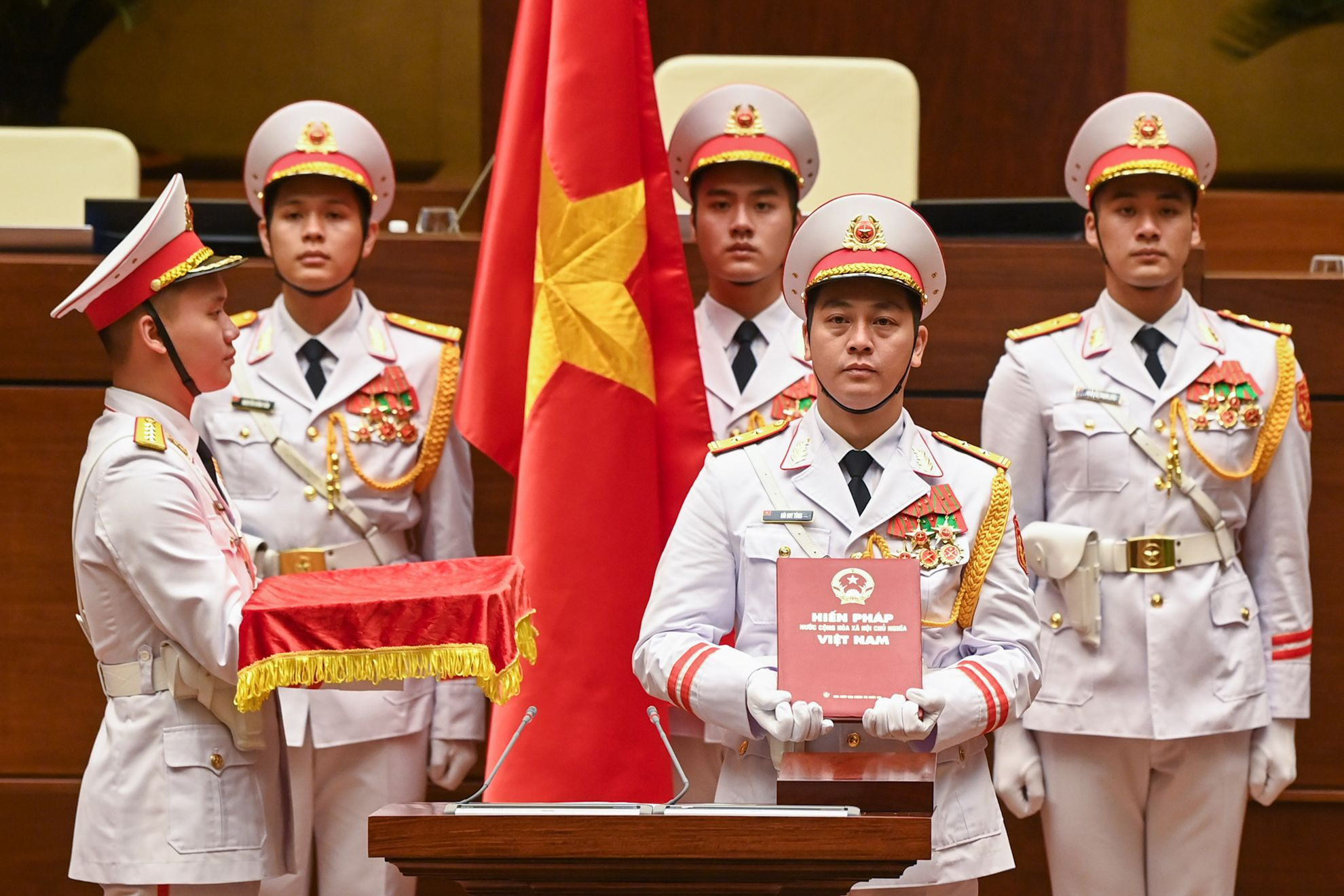 Công tác chuẩn bị cho Lễ tuyên thệ nhậm chức của Chủ tịch nước Tô Lâm được diễn ra trang trọng, chu đáo.