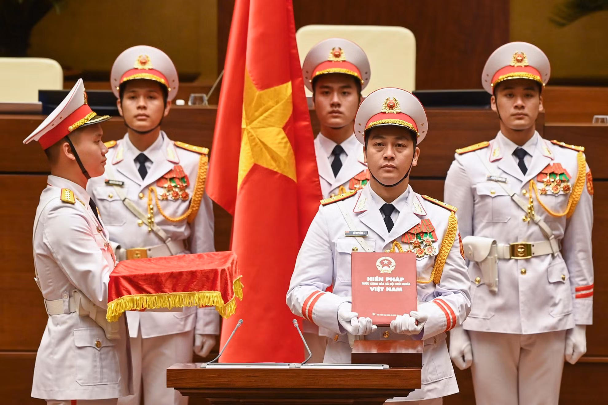 Công tác chuẩn bị cho Lễ tuyên thệ nhậm chức của Chủ tịch nước Tô Lâm được diễn ra trang trọng, chu đáo.