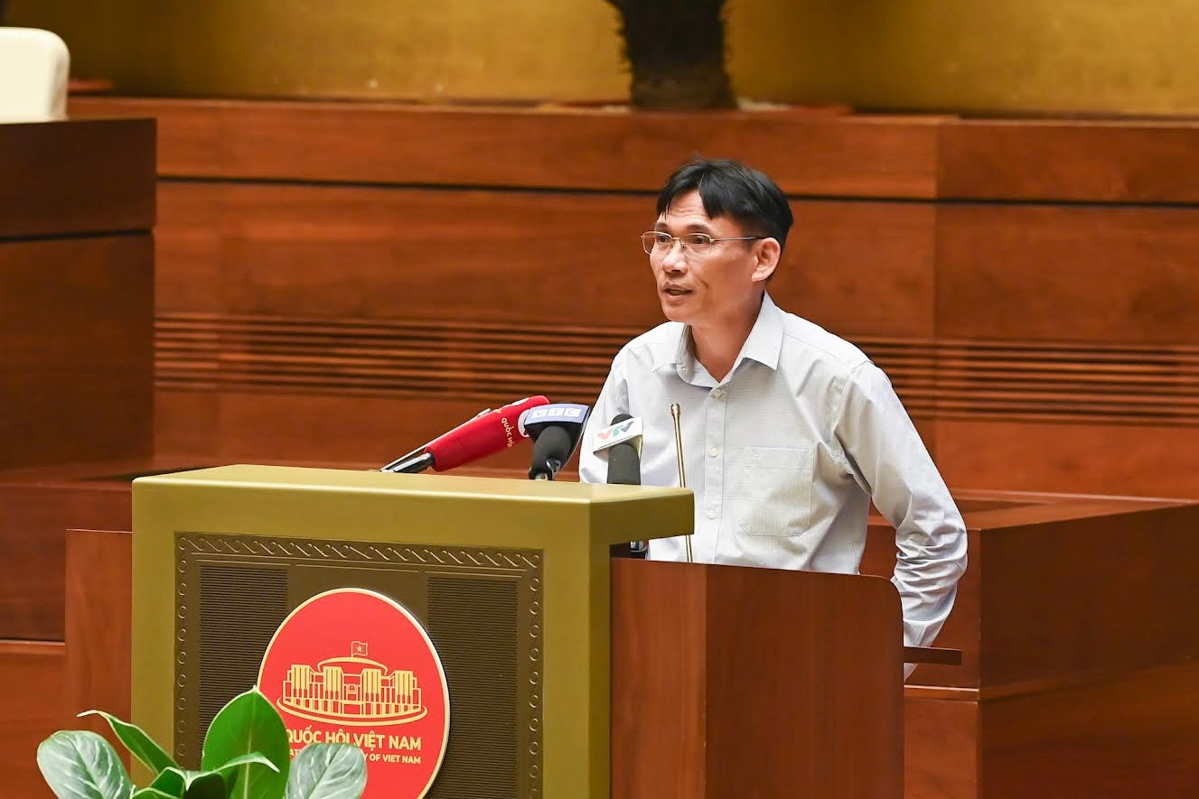 Phó Chủ tịch Viện Hàn lâm Khoa học xã hội Việt Nam Nguyễn Đức Minh phát biểu cảm nhận về cuốn sách.