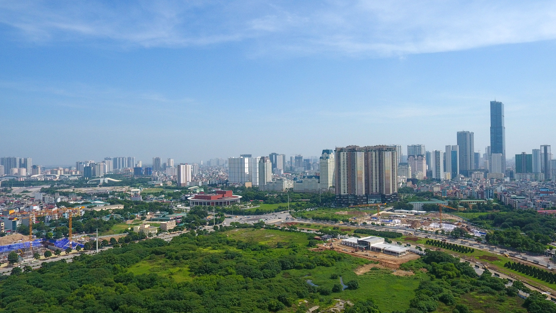 Một góc thành phố Hà Nội. (Ảnh: DUY LINH)