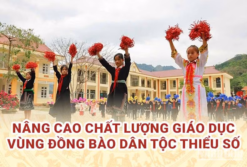 Nâng cao chất lượng giáo dục vùng đồng bào dân tộc thiểu số