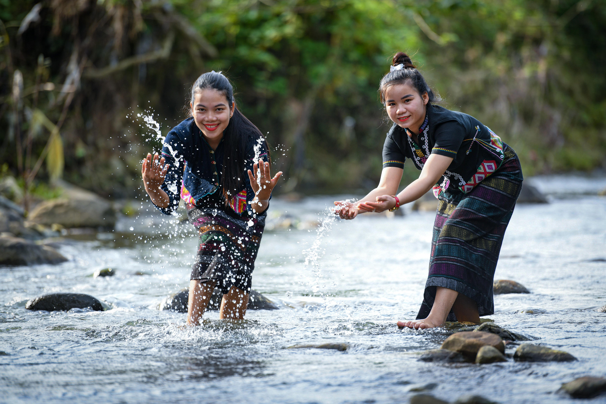 Thiếu nữ Bru-Vân Kiều. (Ảnh: Thành Đạt)