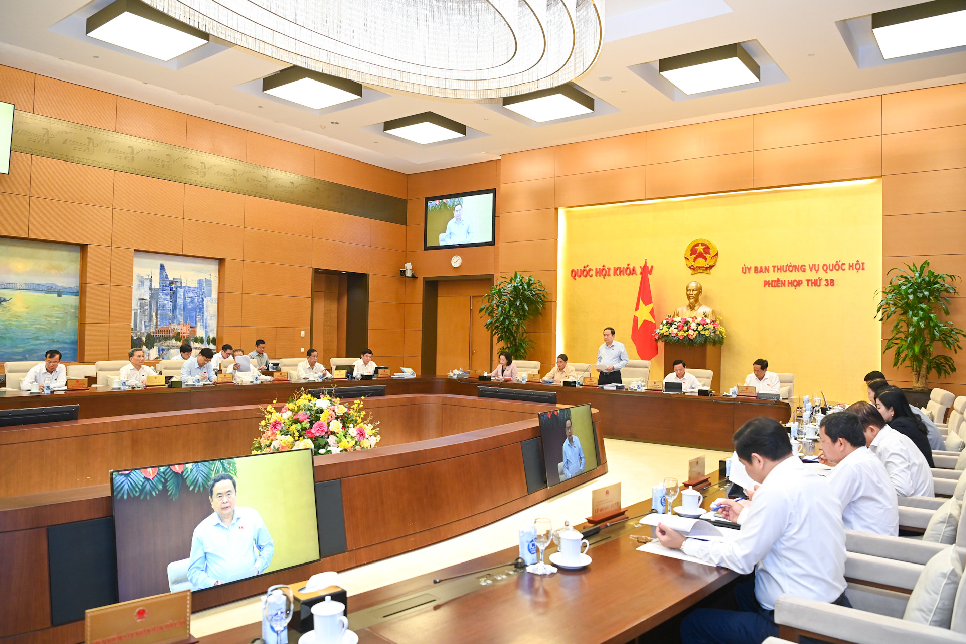 Theo dự kiến, Phiên họp thứ 38 của Ủy ban Thường vụ Quốc hội sẽ diễn ra từ ngày 7 đến ngày 10/10 và ngày 14/10, tại phòng họp Tân Trào, Nhà Quốc hội.