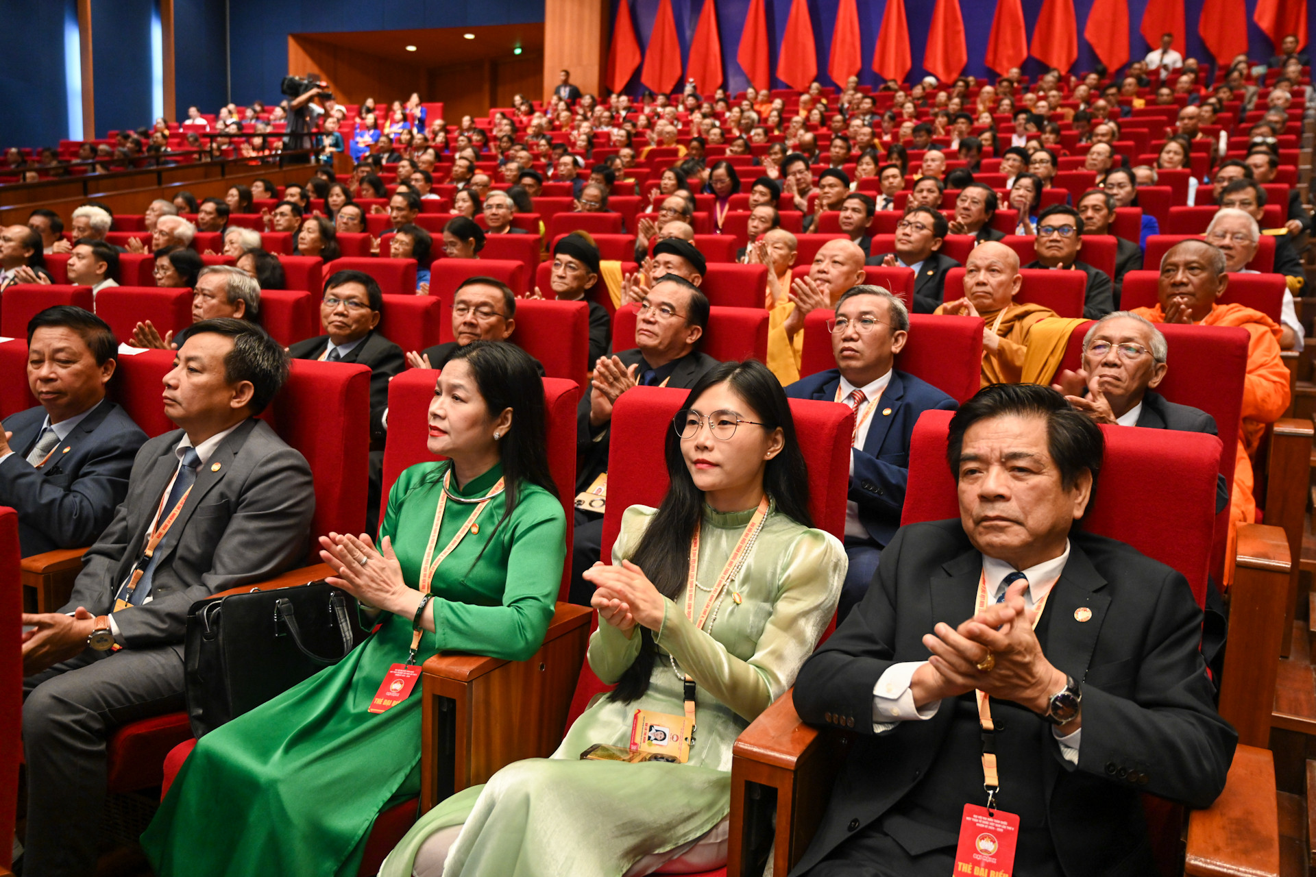 Các đại biểu dự phiên khai mạc Đại hội.
