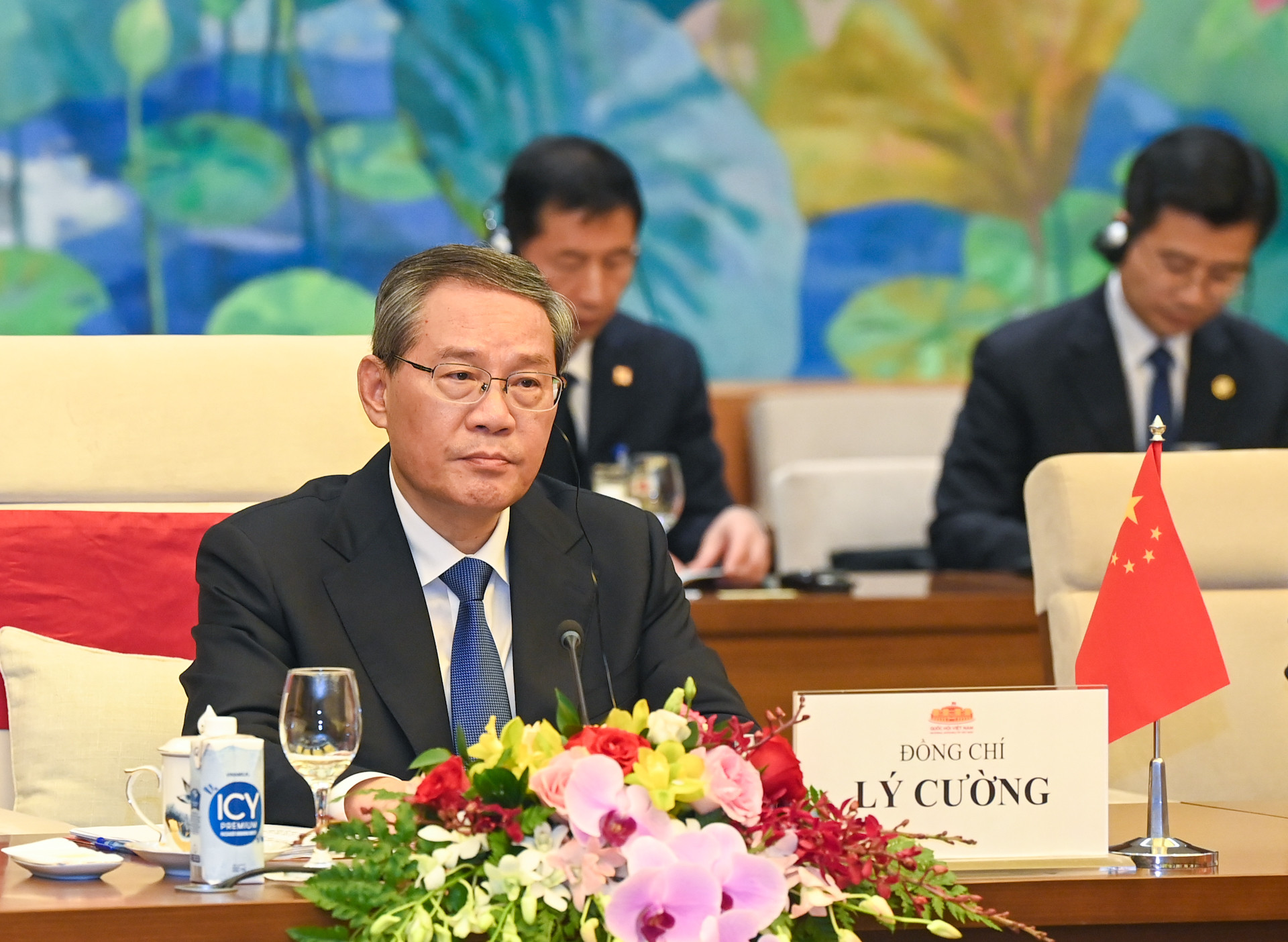 Thủ tướng Trung Quốc Lý Cường phát biểu tại hội kiến.