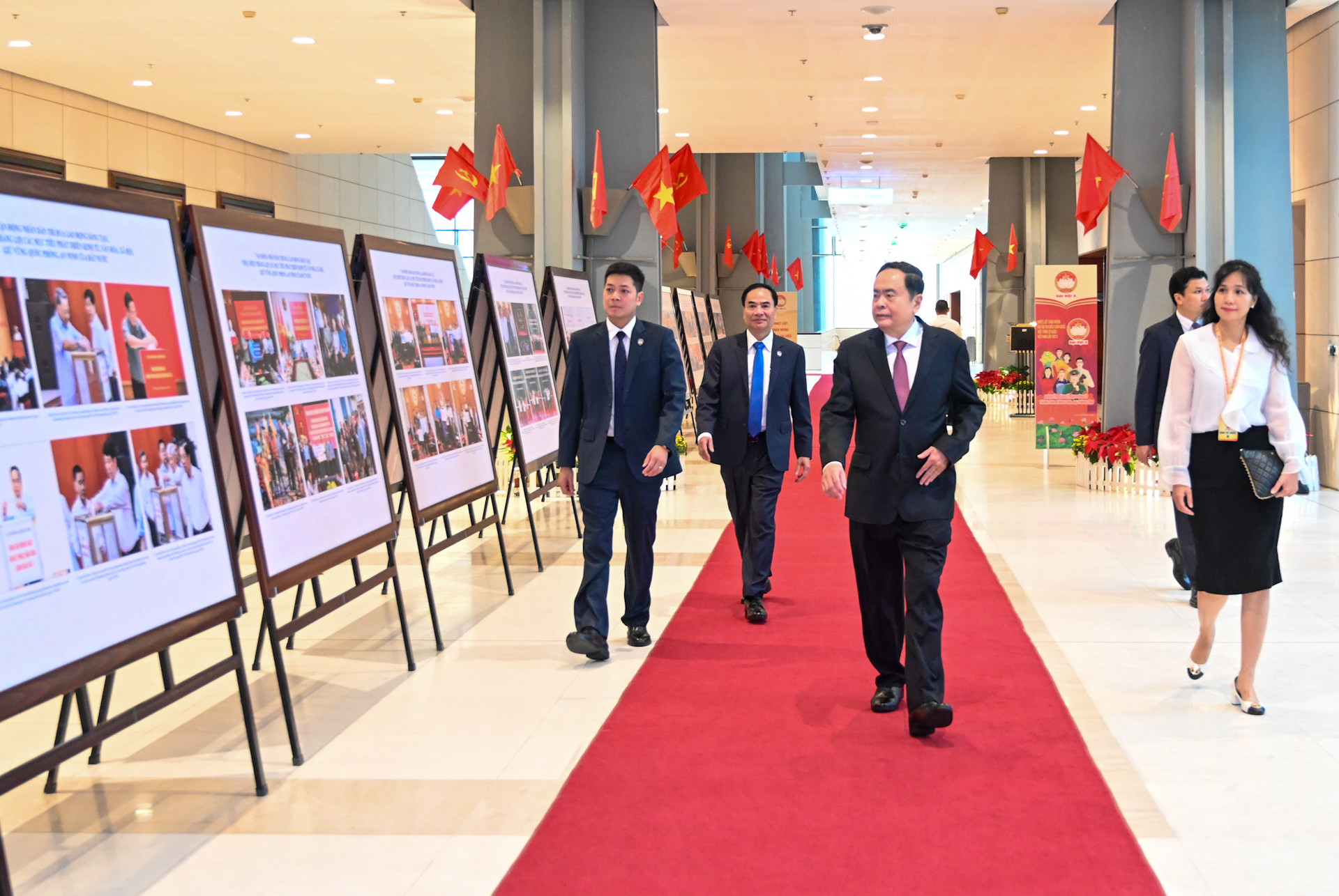 Chủ tịch Quốc hội Trần Thanh Mẫn dự Đại hội.