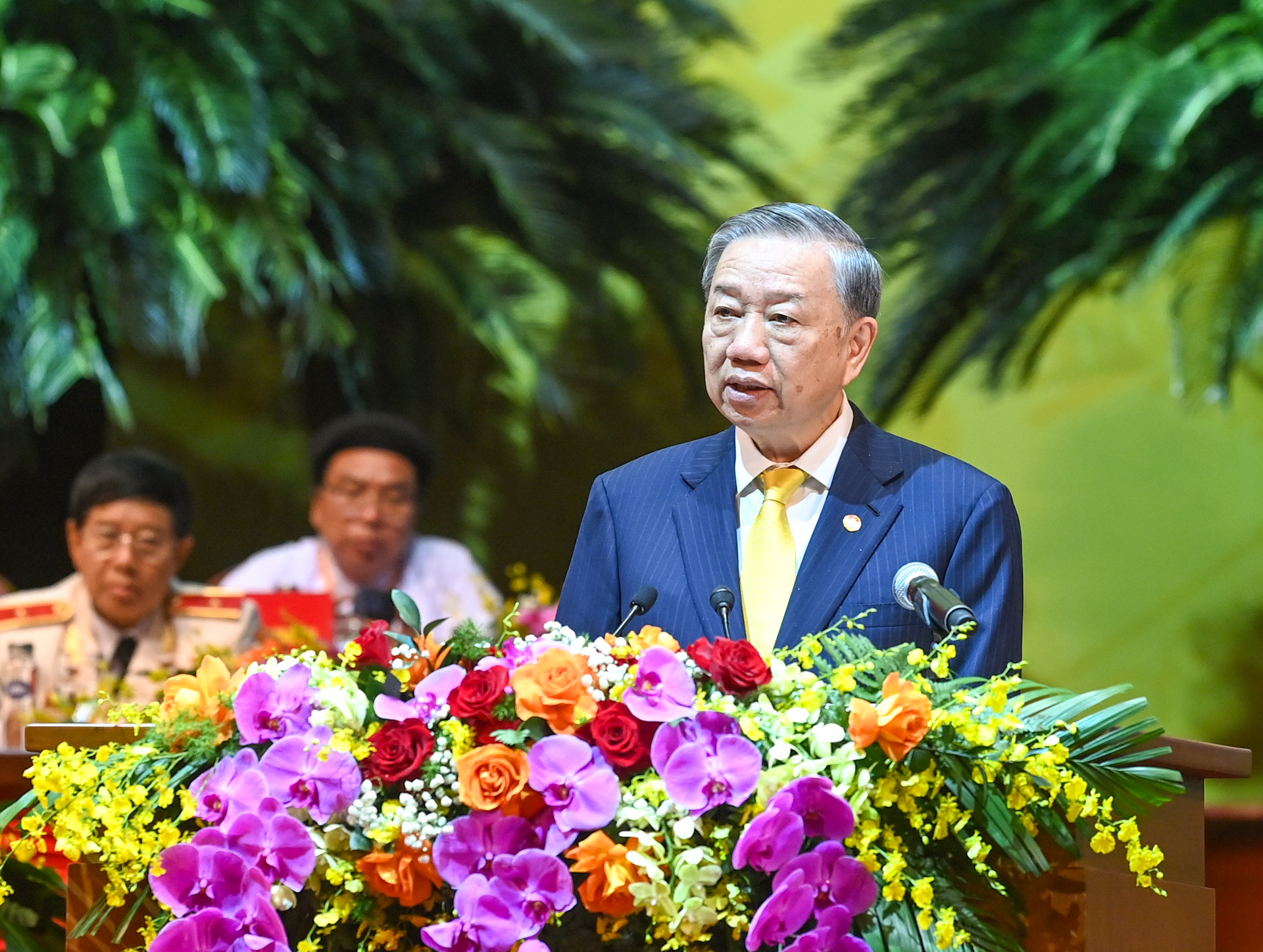 Tổng Bí thư, Chủ tịch nước Tô Lâm phát biểu chỉ đạo Đại hội.