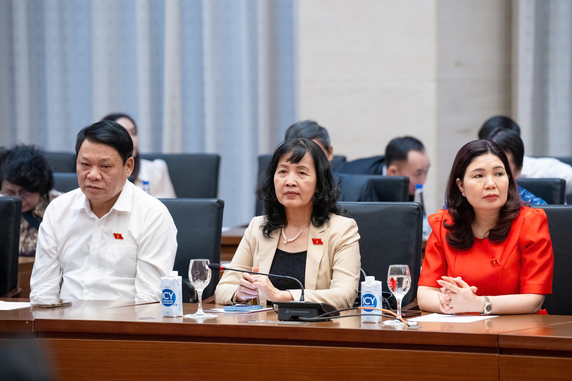 Các đại biểu dự cuộc gặp mặt.