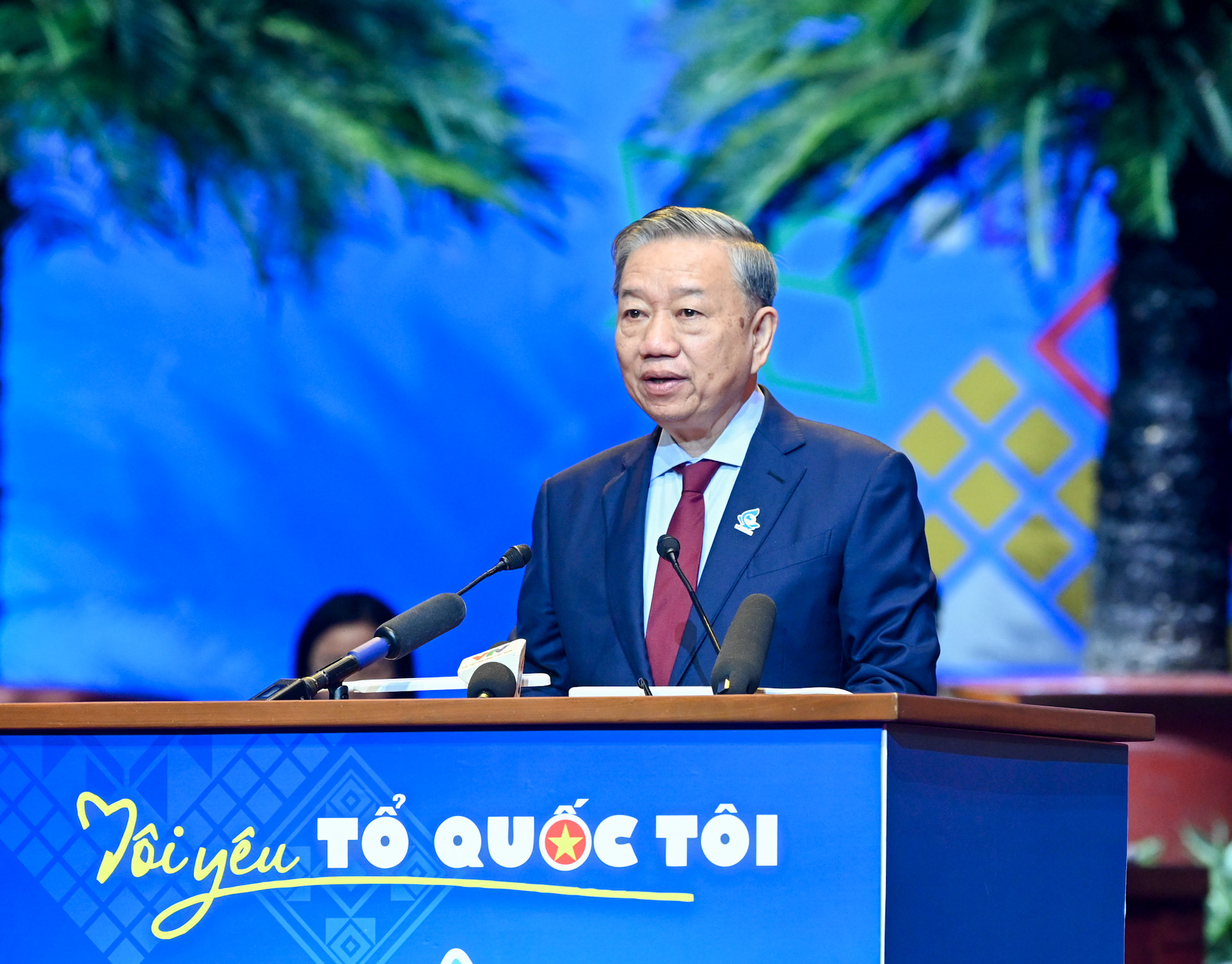 Tổng Bí thư Tô Lâm phát biểu chỉ đạo Đại hội.