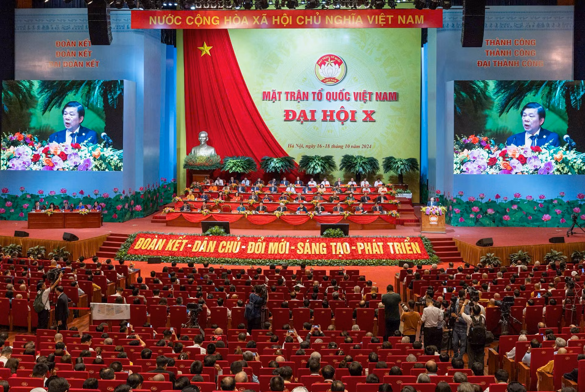 Với chủ đề “Đoàn kết-Dân chủ-Đổi mới-Sáng tạo-Phát triển”, Đại hội tổng kết công tác Mặt trận nhiệm kỳ 2019-2024; thảo luận, thông qua mục tiêu và Chương trình hành động nhiệm kỳ 2024-2029; thông qua Điều lệ Mặt trận Tổ quốc Việt Nam khóa X; hiệp thương cử Ủy ban Trung ương Mặt trận Tổ quốc Việt Nam khóa X…