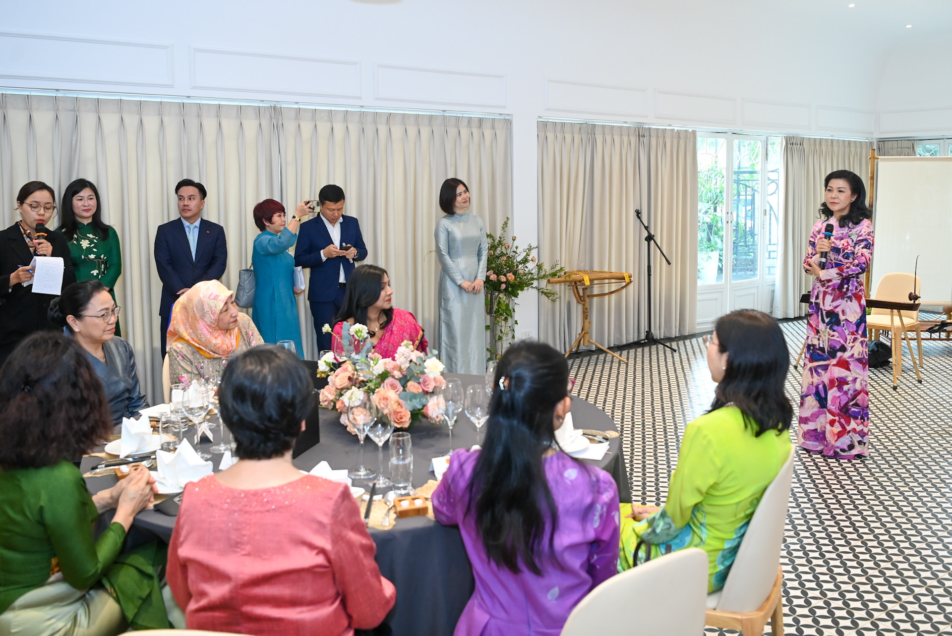 Quang cảnh buổi gặp mặt.