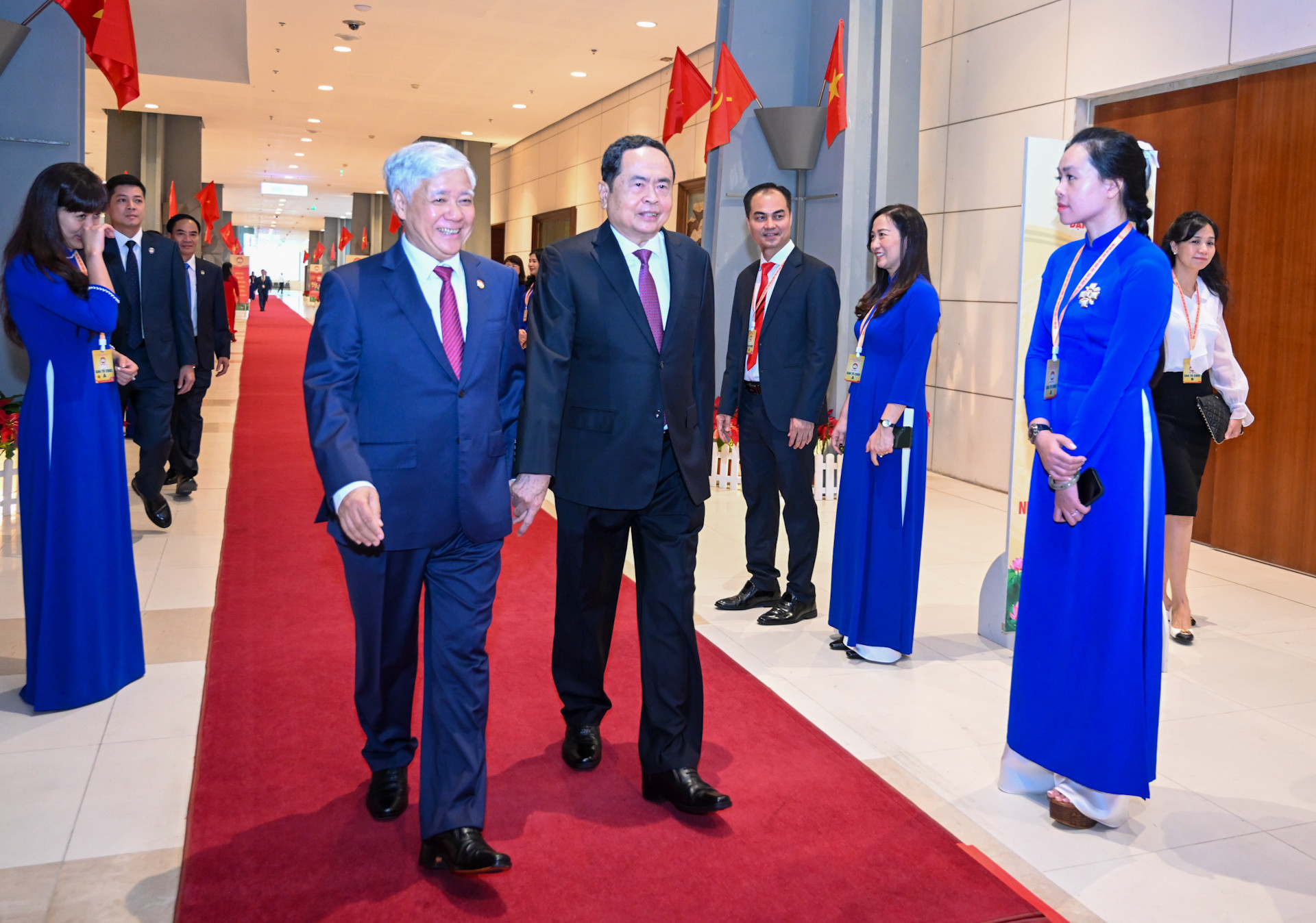 Chủ tịch Quốc hội Trần Thanh Mẫn dự Đại hội.