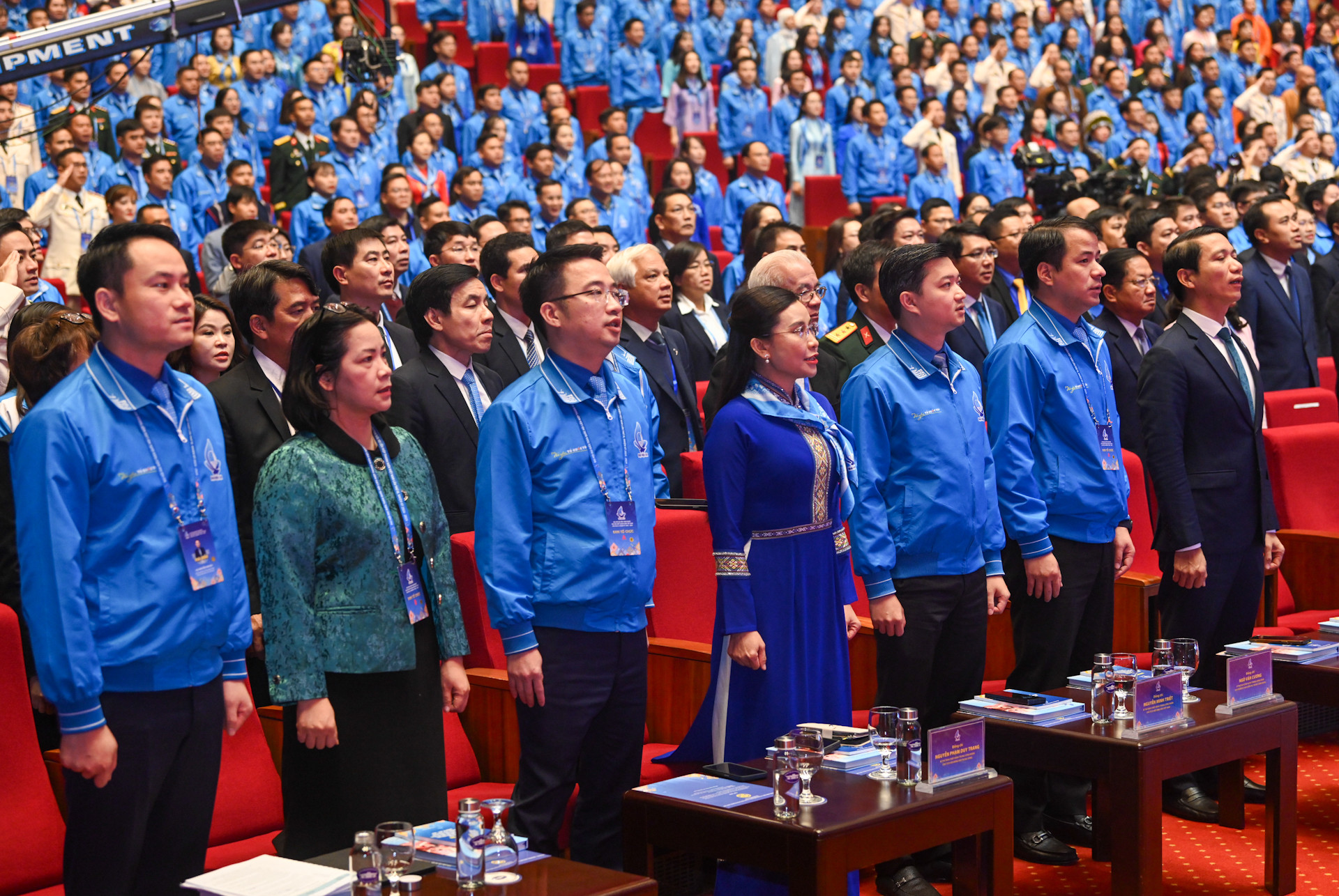 Lãnh đạo Đoàn, Hội qua các thời kỳ dự phiên trọng thể.