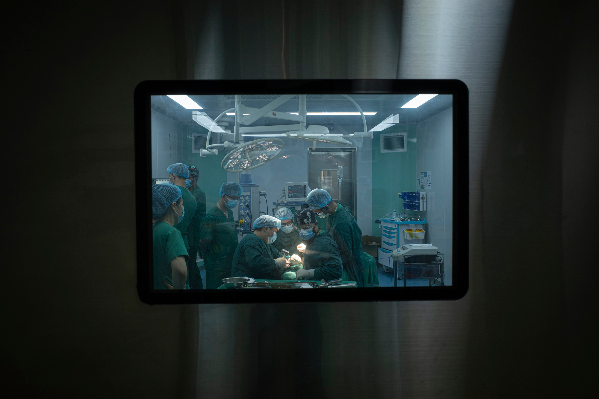 Quang cảnh phòng phẫu thuật tại Bệnh viện đa khoa tỉnh Hà Giang.