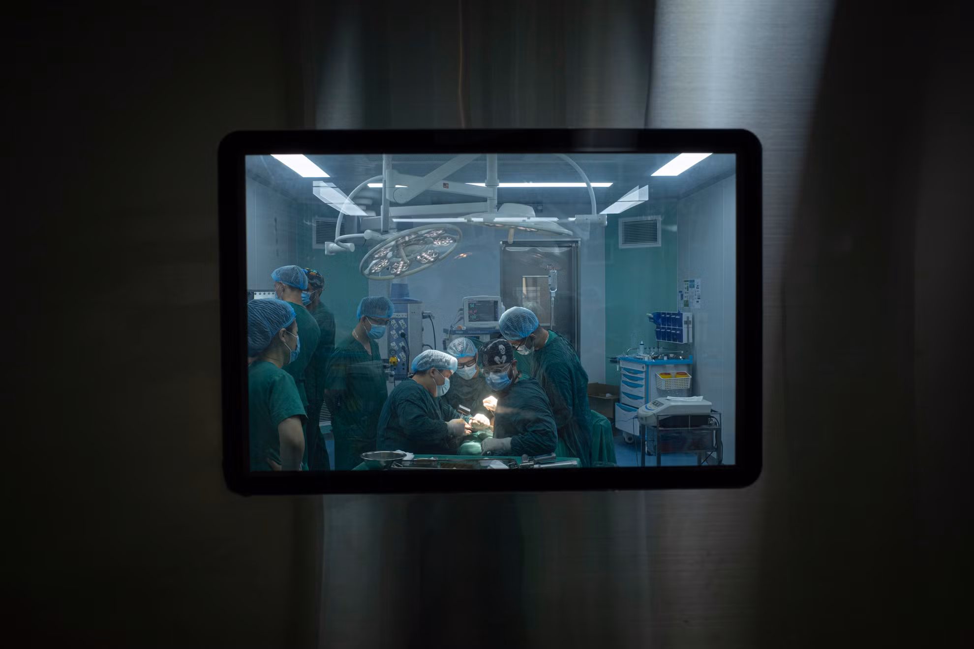 Quang cảnh phòng phẫu thuật tại Bệnh viện đa khoa tỉnh Hà Giang.