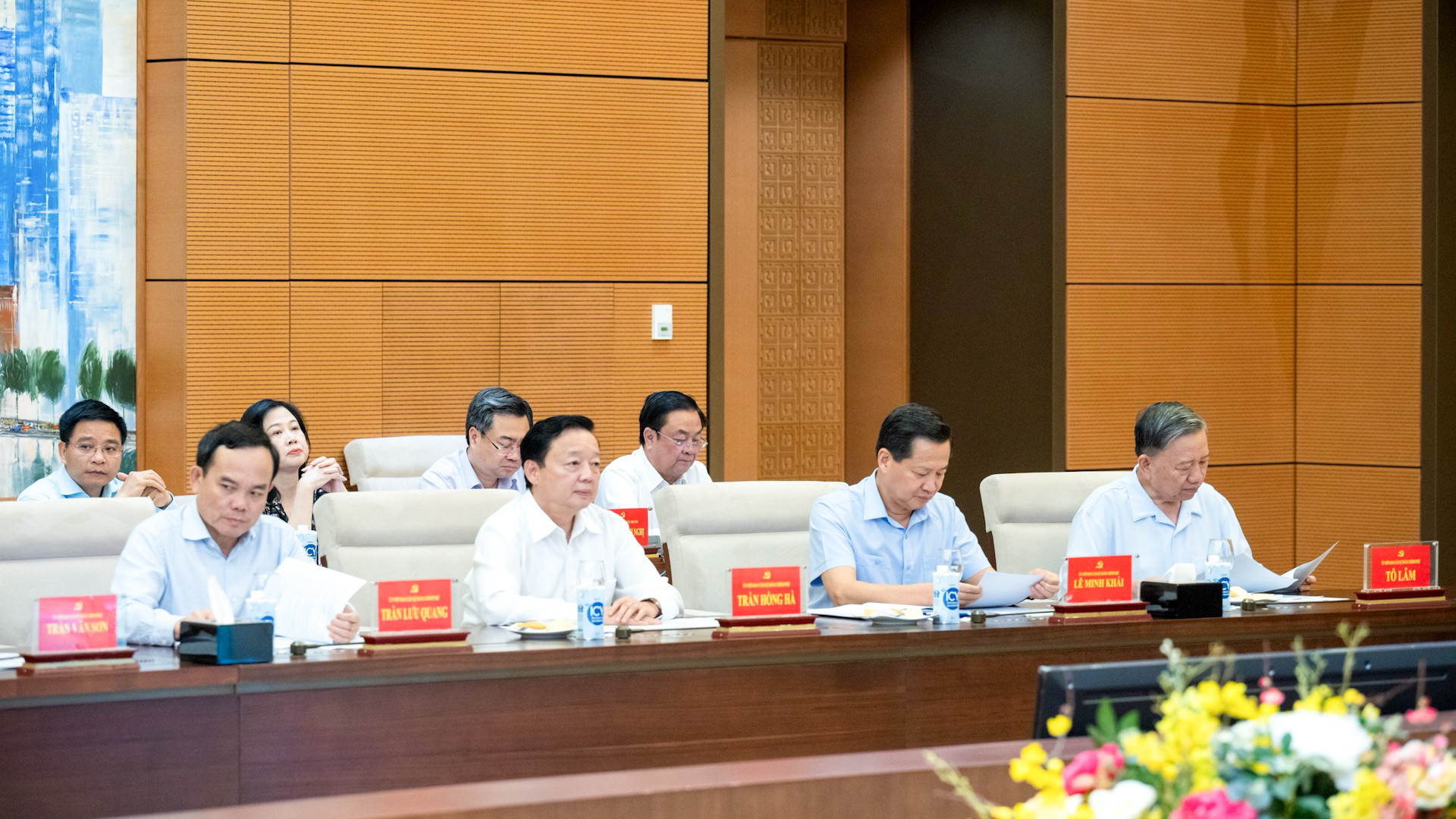 Các đại biểu tham dự hội nghị.