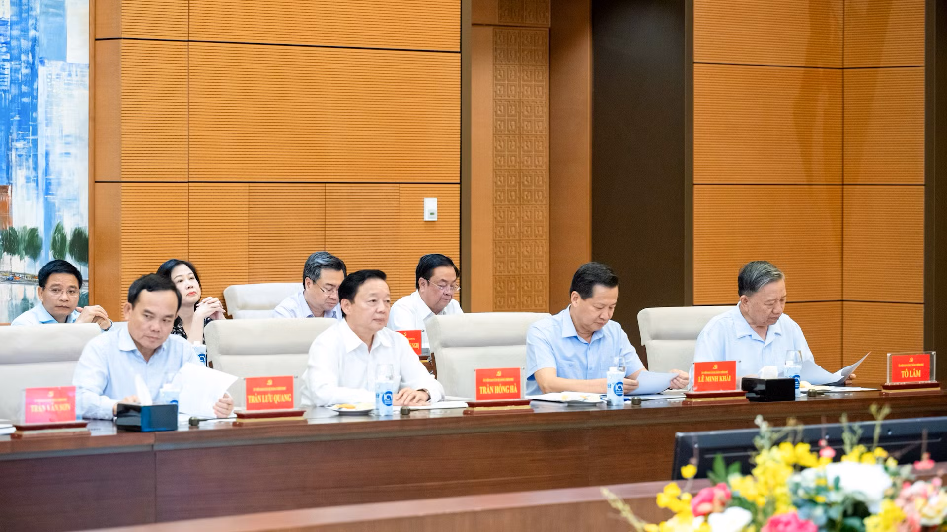 Các đại biểu tham dự hội nghị.
