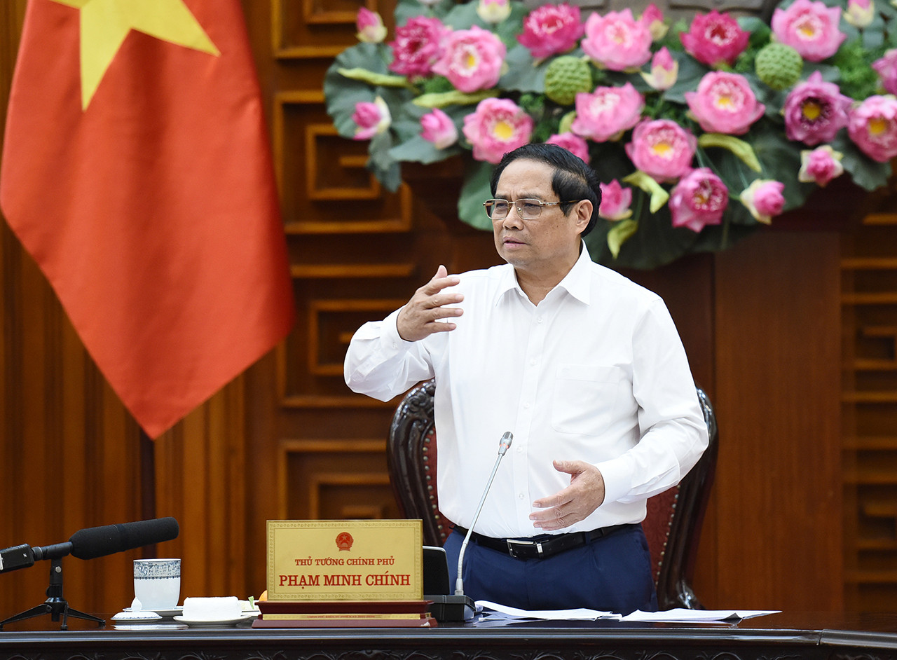 Thủ tướng Phạm Minh Chính phát biểu tại cuộc họp của Thường trực Chính phủ về báo cáo đề xuất xây dựng luật sửa đổi, bổ sung 7 luật thuộc lĩnh vực quản lý của Bộ Tài chính. Thủ tướng Phạm Minh Chính phát biểu tại cuộc họp của Thường trực Chính phủ về báo cáo đề xuất xây dựng luật sửa đổi, bổ sung 7 luật thuộc lĩnh vực quản lý của Bộ Tài chính.