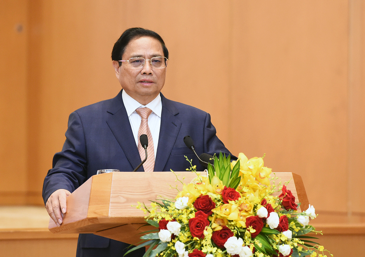 [Ảnh] Thủ tướng gặp mặt già làng, trưởng bản, nghệ nhân và người có uy tín tiêu biểu ảnh 9