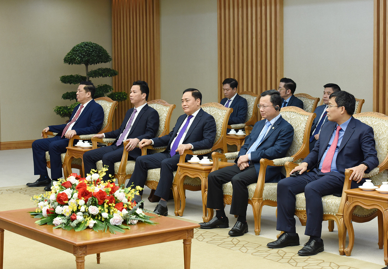 Đại diện lãnh đạo các bộ, ban ngành và lãnh đạo một số tỉnh.