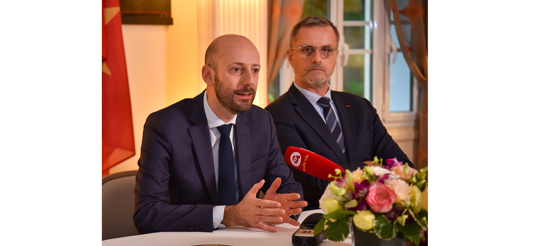 Bộ trưởng Stanislas Guérini. Ảnh: Nhật Quang