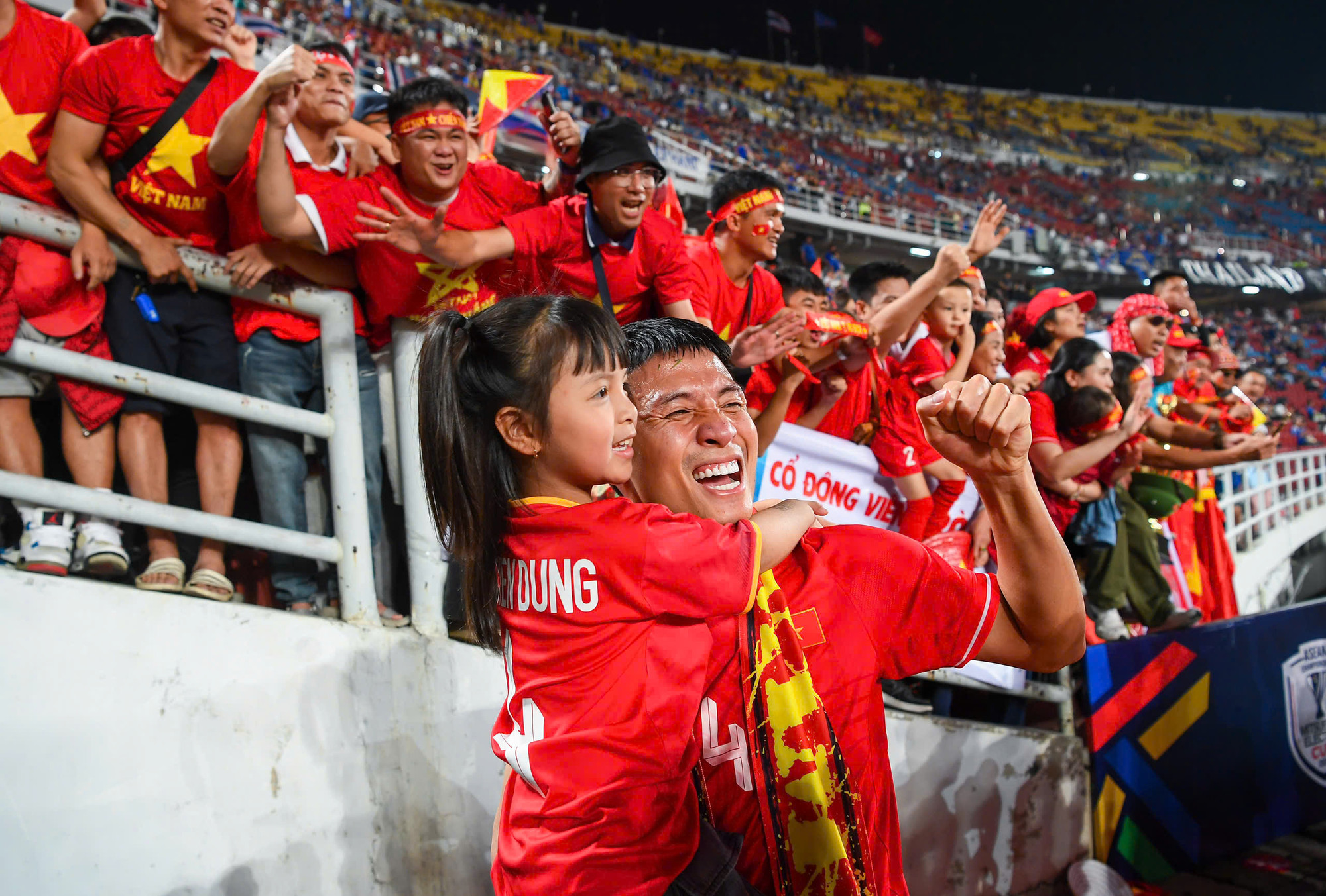 Niềm vui của Tiến Dũng.