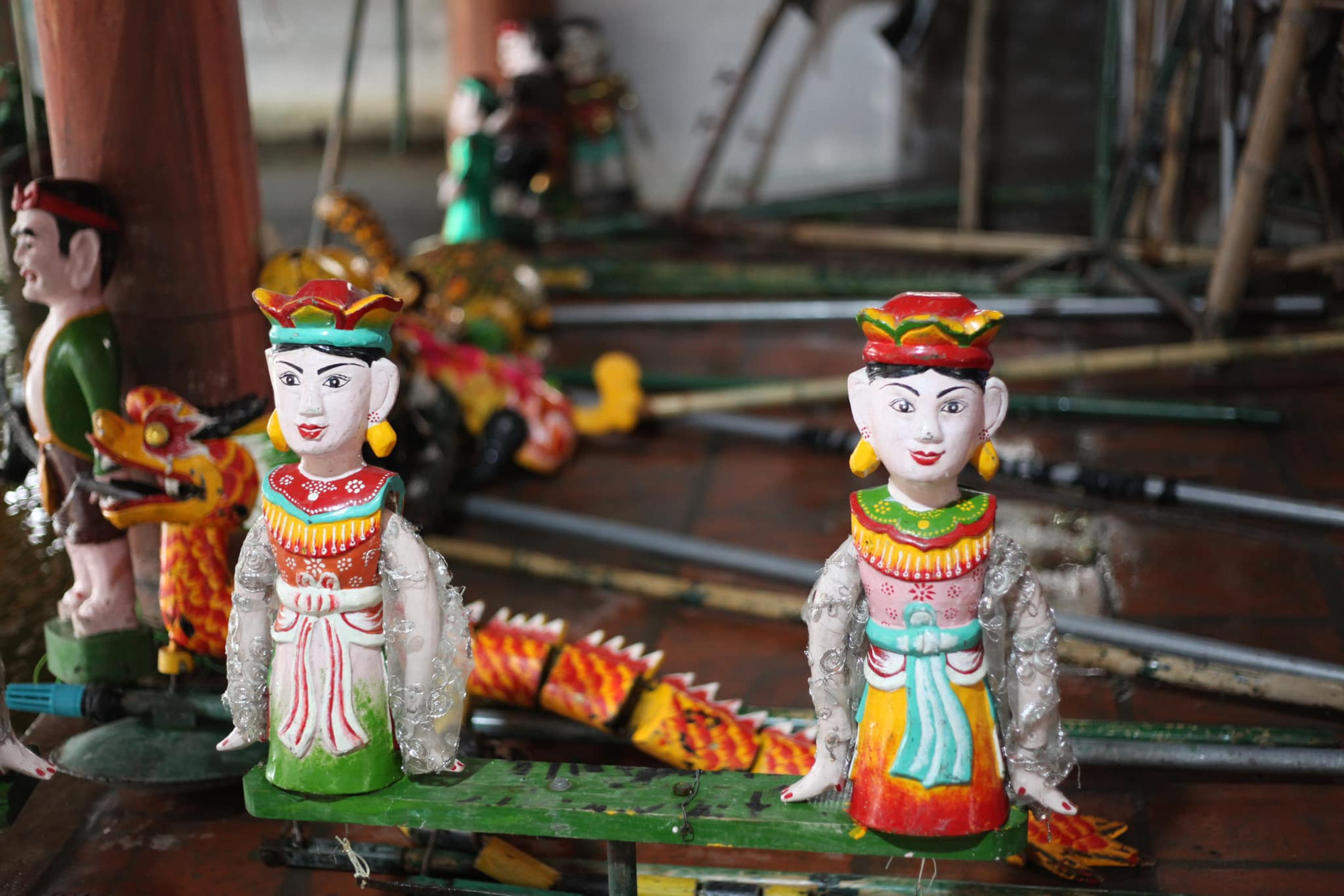 Rối làng Đào Thục thể hiện rõ mạch chảy tinh thần được truyền lưu hằng trăm năm qua.