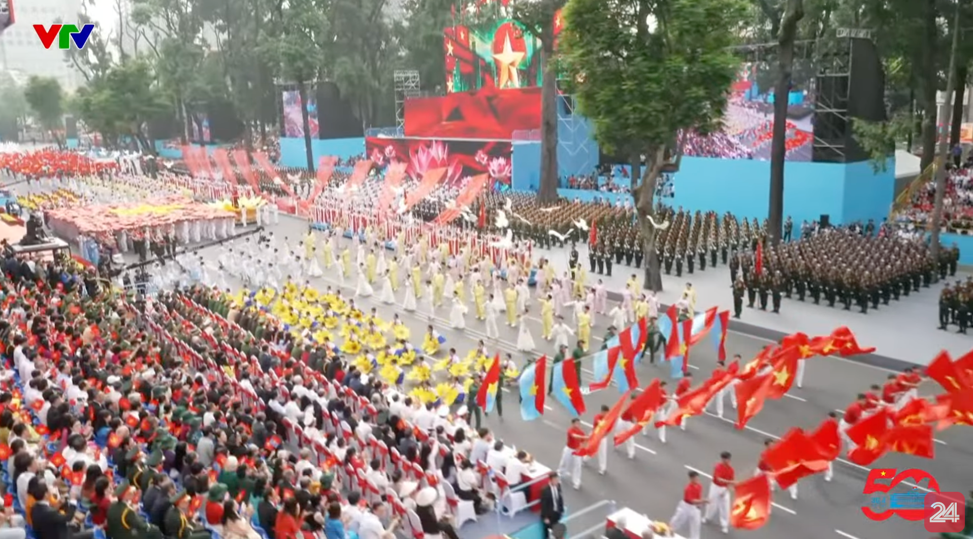 Lễ Kỷ niệm 50 năm Ngày Giải phóng miền nam, thống nhất đất nước ảnh 86 Lễ Kỷ niệm 50 năm Ngày Giải phóng miền nam, thống nhất đất nước ảnh 86