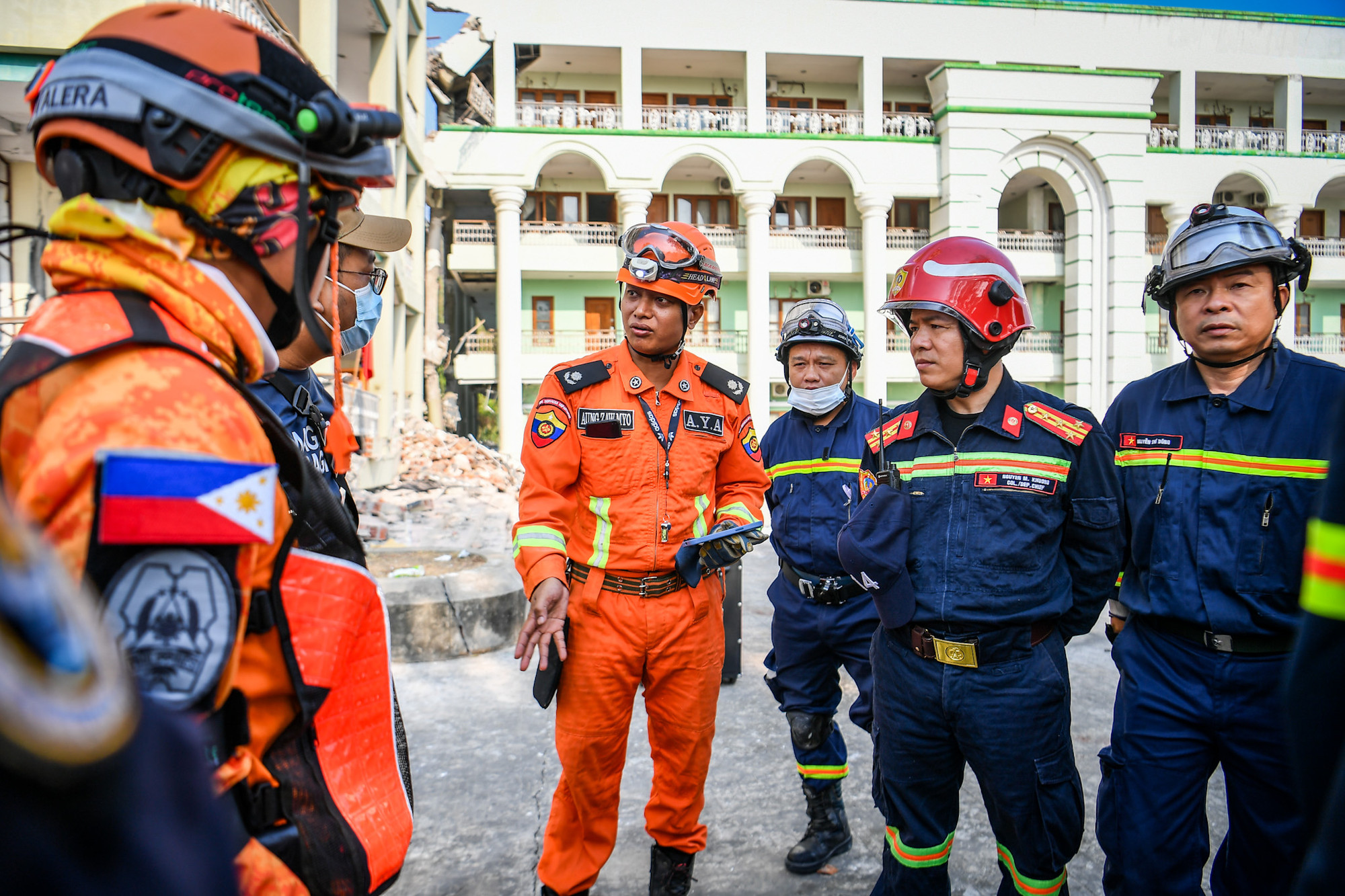 Công tác phối hợp giữa các đoàn quốc tế đã phát huy được hiệu quả trong thực tế.