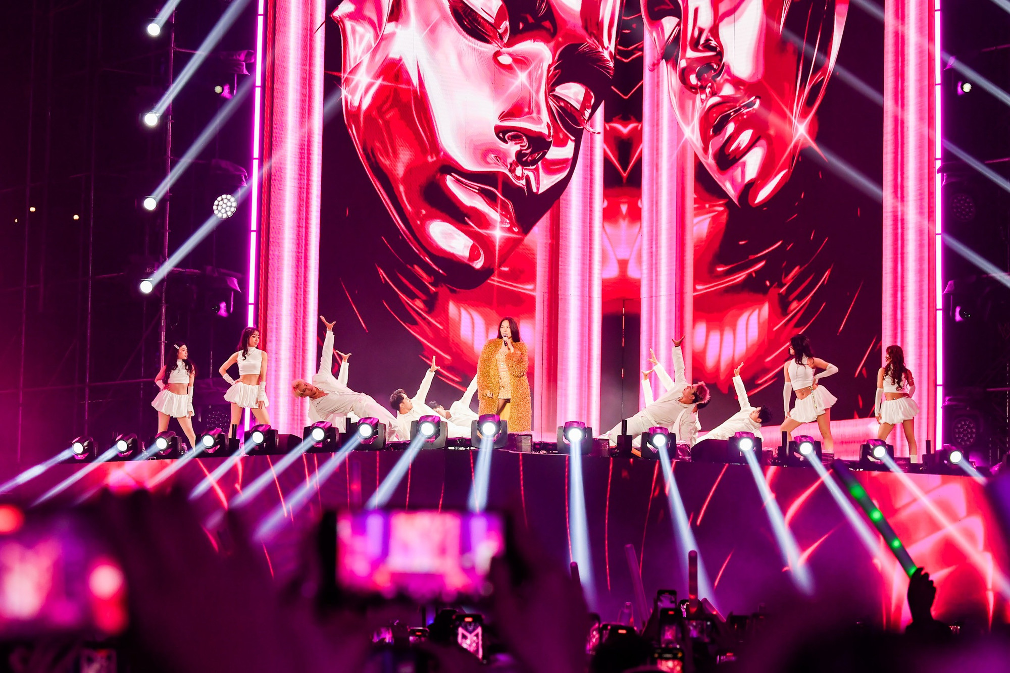 "Họa mi tóc nâu" vẫn thể hiện được giọng ca đầy nội lực và quyến rũ.