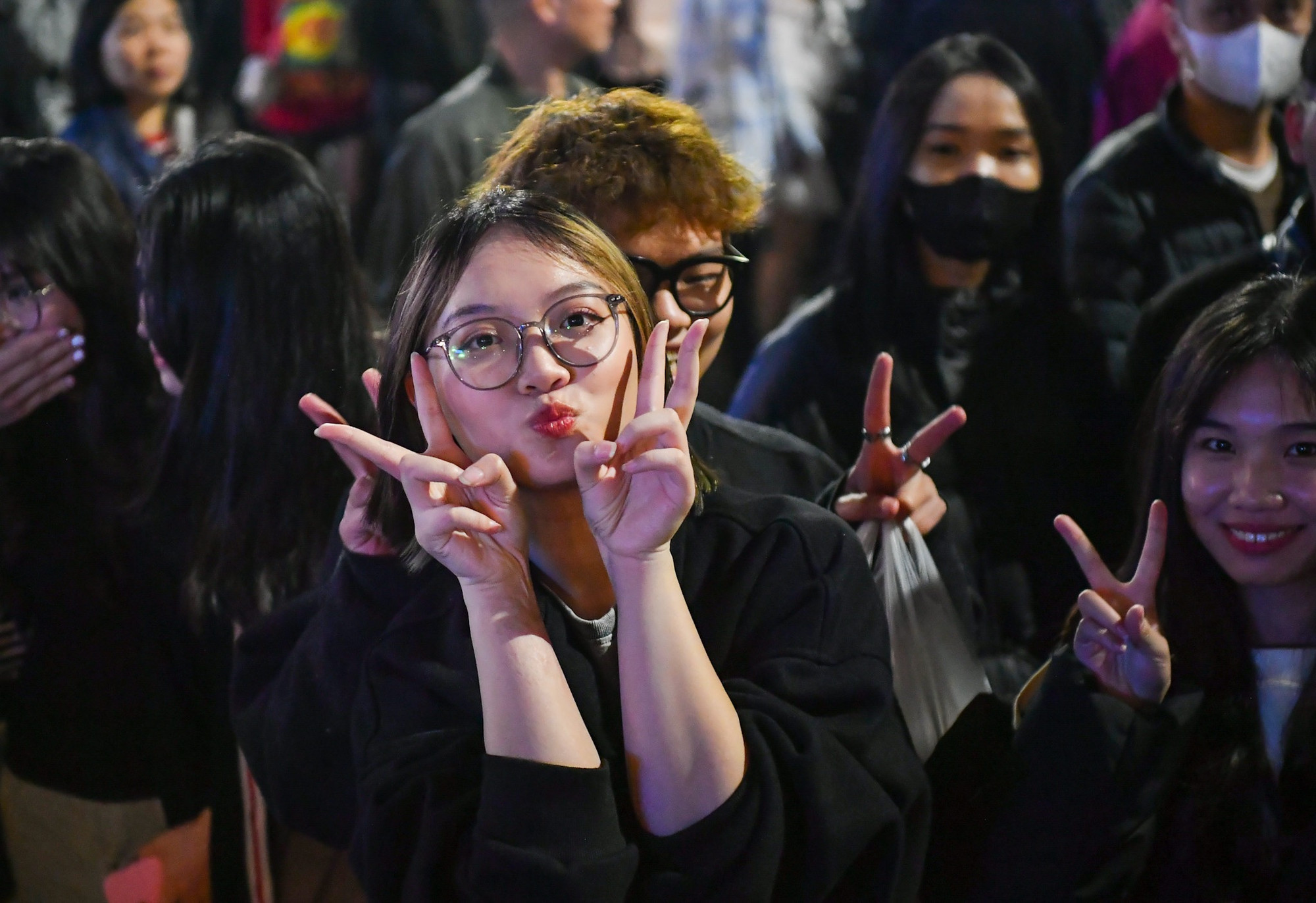 Niềm vui của người dân trong ngày đầu năm mới 2025.