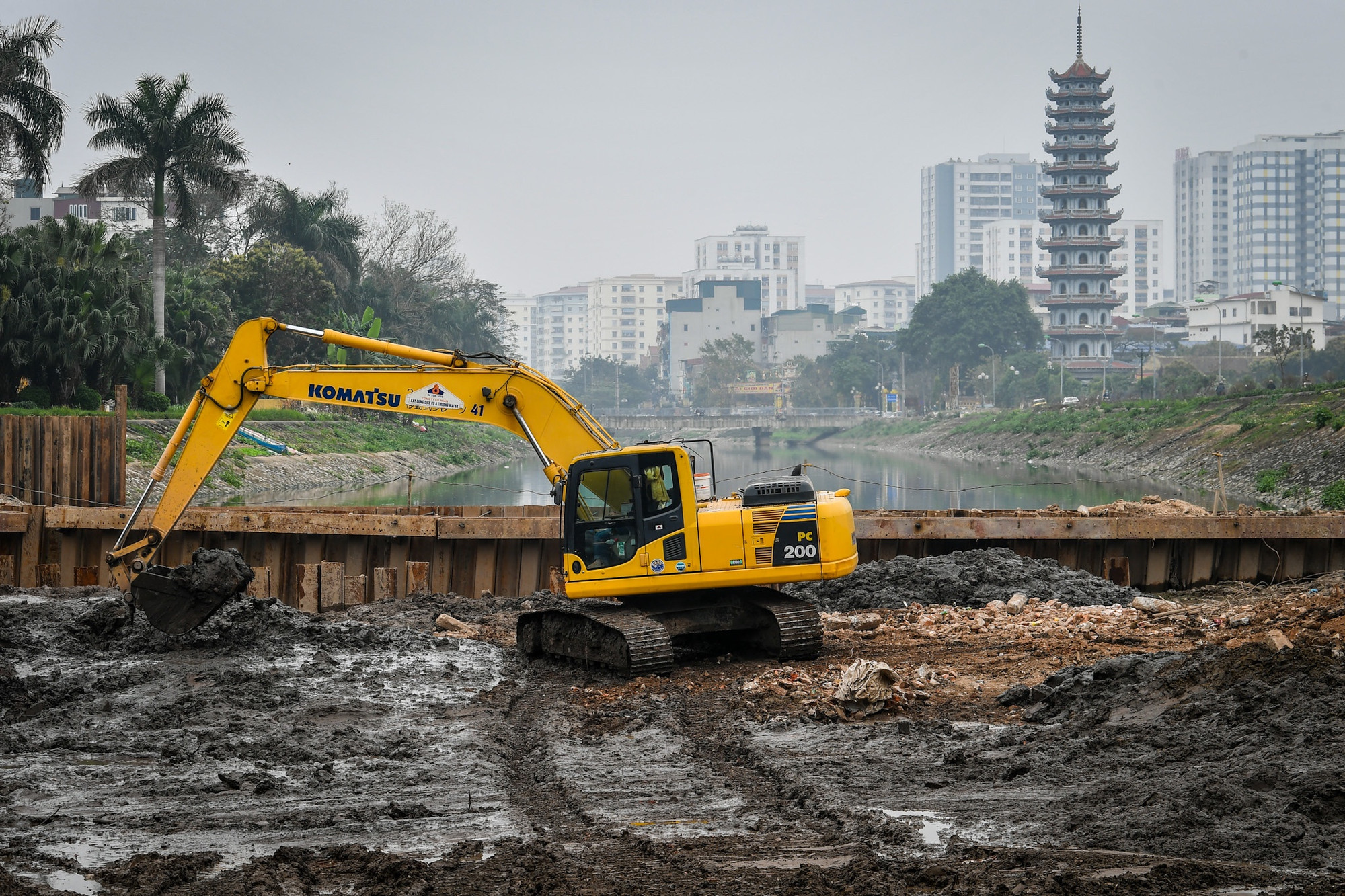 Hạng mục đập dâng sau khi hoàn thành được kỳ vọng dẫn nước từ hồ Tây vào sông Tô Lịch, các đập sẽ giữ được nước và duy trì độ sâu mực nước trên sông Tô Lịch theo phương án thành phố đưa ra.