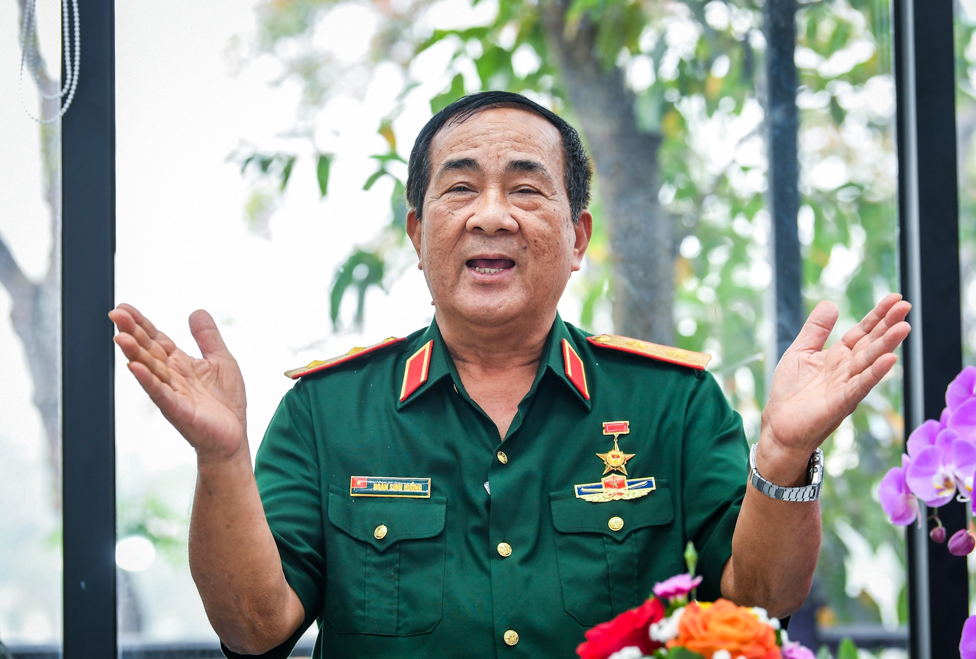 50 năm đã qua đi, nhưng câu chuyện sống, chiến đấu vẫn chưa hề phai mờ trong vị tướng của lực lượng tăng thiết giáp.