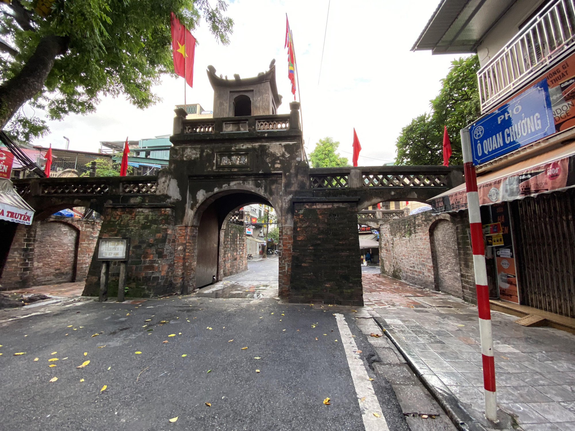 Ô Quan Chưởng ngày nay. (Ảnh: THẾ ĐẠI)