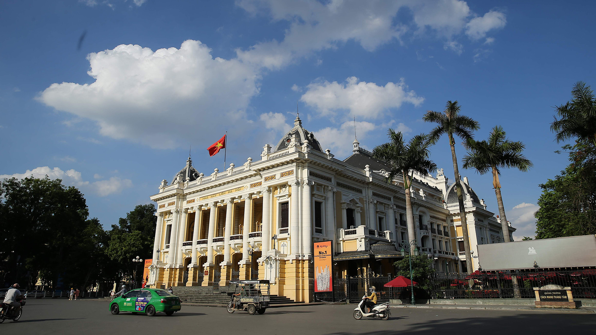 Nhà hát Lớn Hà Nội. (Ảnh: THẾ ĐẠI)