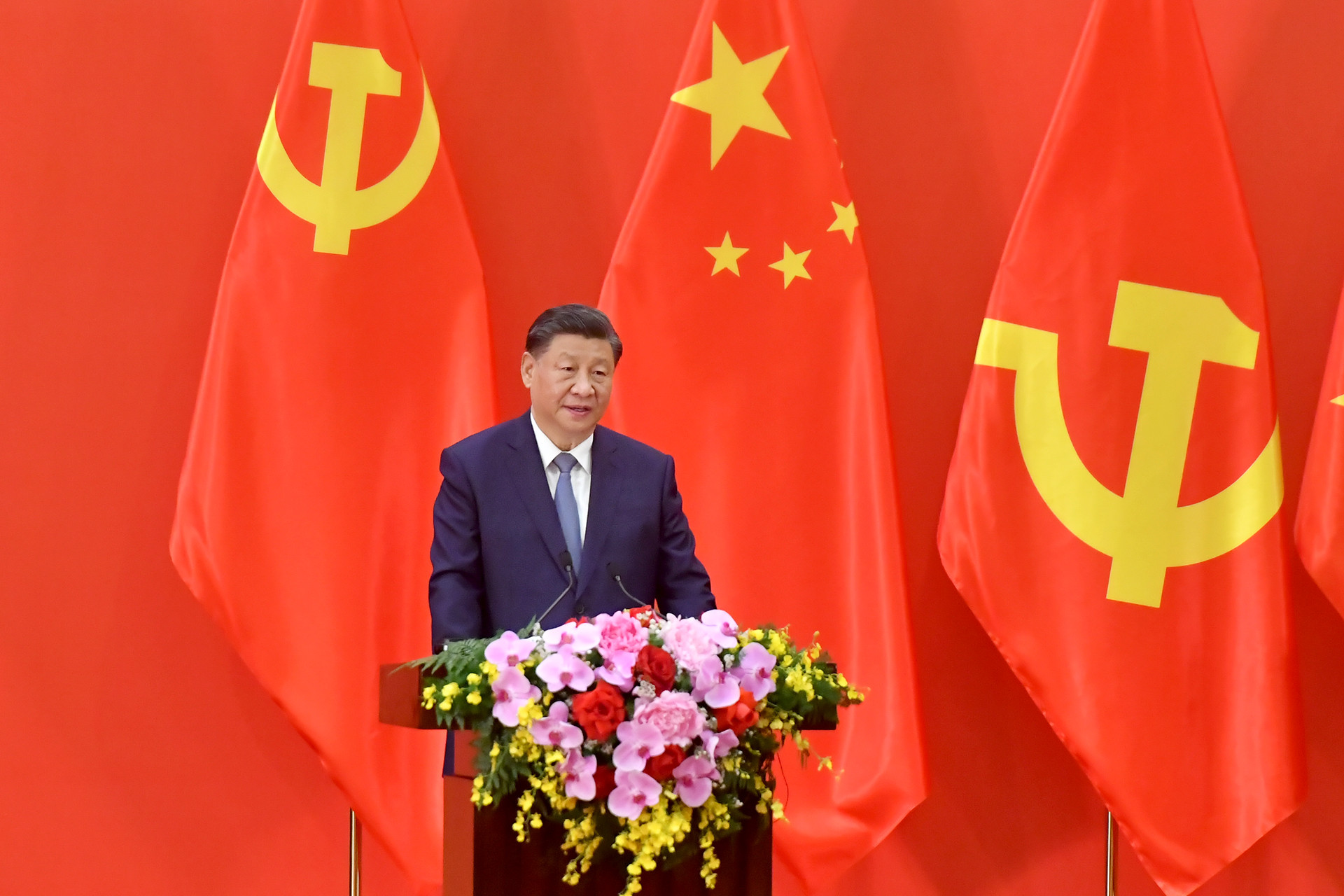 Tổng Bí thư, Chủ tịch Trung Quốc Tập Cận Bình phát biểu tại cuộc gặp gỡ nhân sĩ hữu nghị và thế hệ trẻ Việt Nam-Trung Quốc.