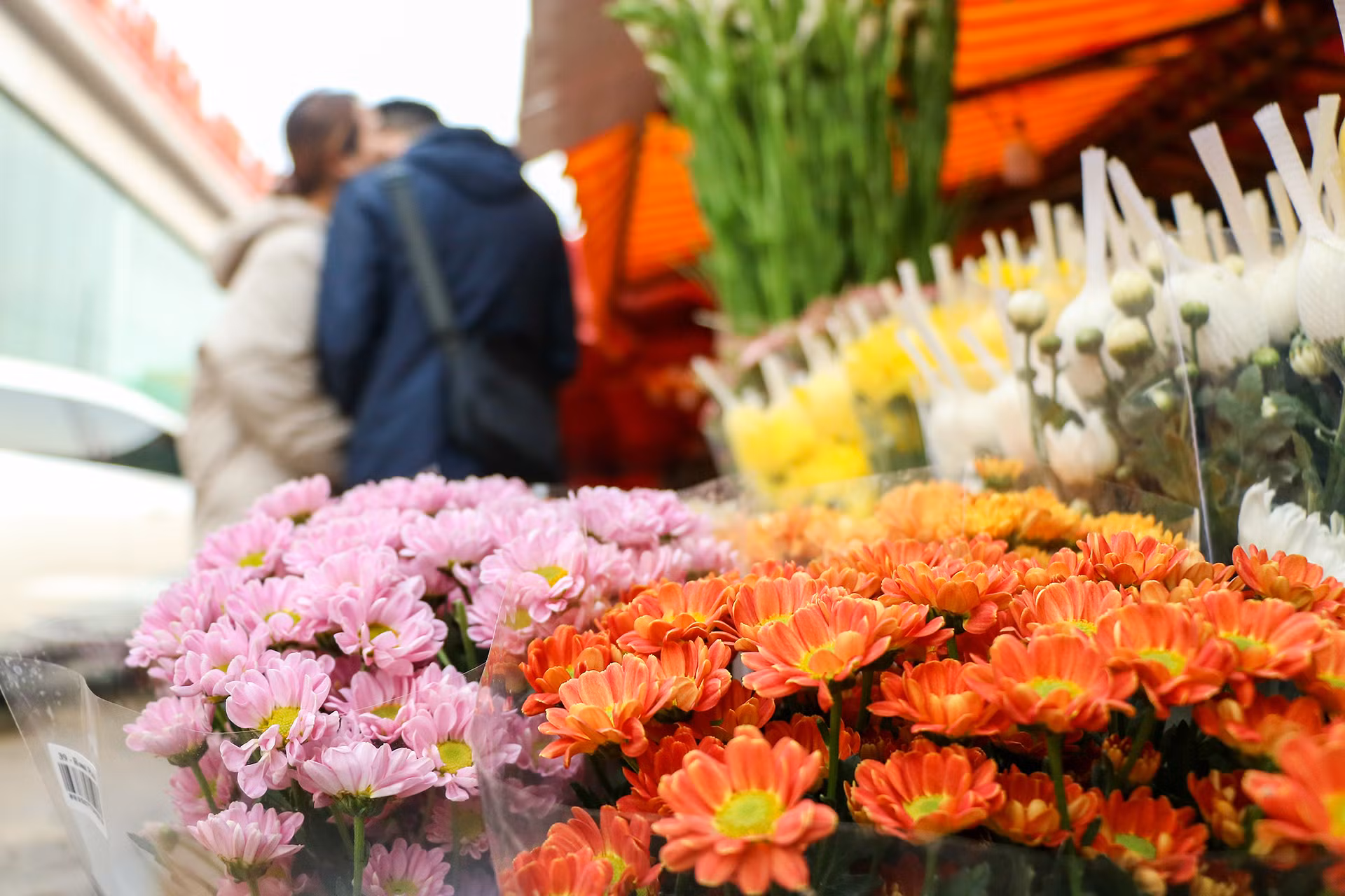 [Ảnh] Chợ hoa Quảng An ngập tràn sắc màu dịp 8/3 ảnh 2