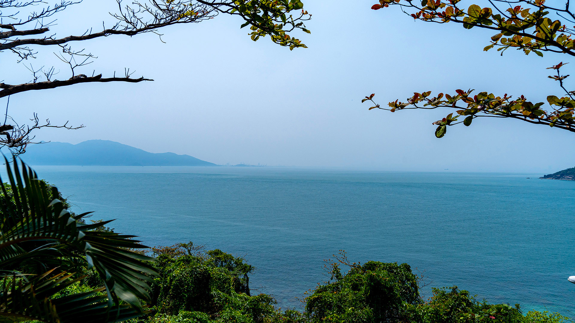 Từ ngọn Hải Đăng Sơn Chà nhìn về thành phố Đà Nẵng