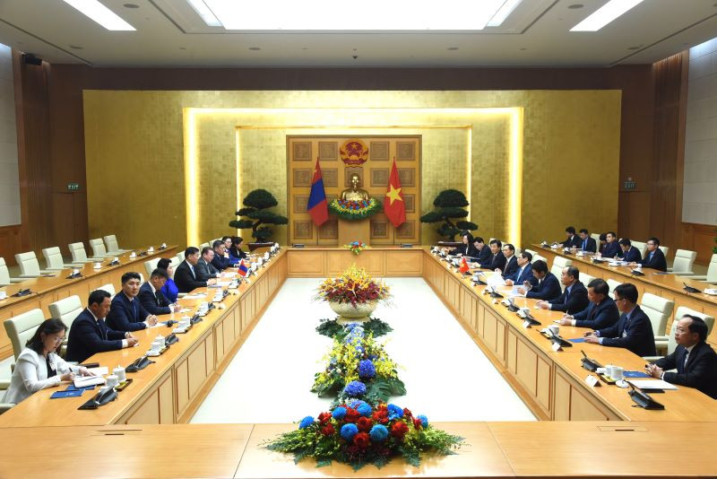 Quang cảnh buổi hội kiến.