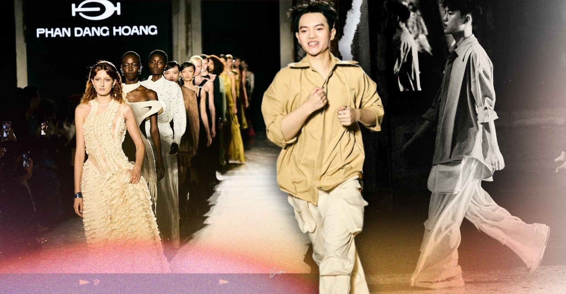 Khoảnh khắc Phan Đanwg Hoàng chạy chào khán giả khi kết thúc buổi trình diễn Khoảnh khắc Phan Đanwg Hoàng chạy chào khán giả khi kết thúc buổi trình diễn