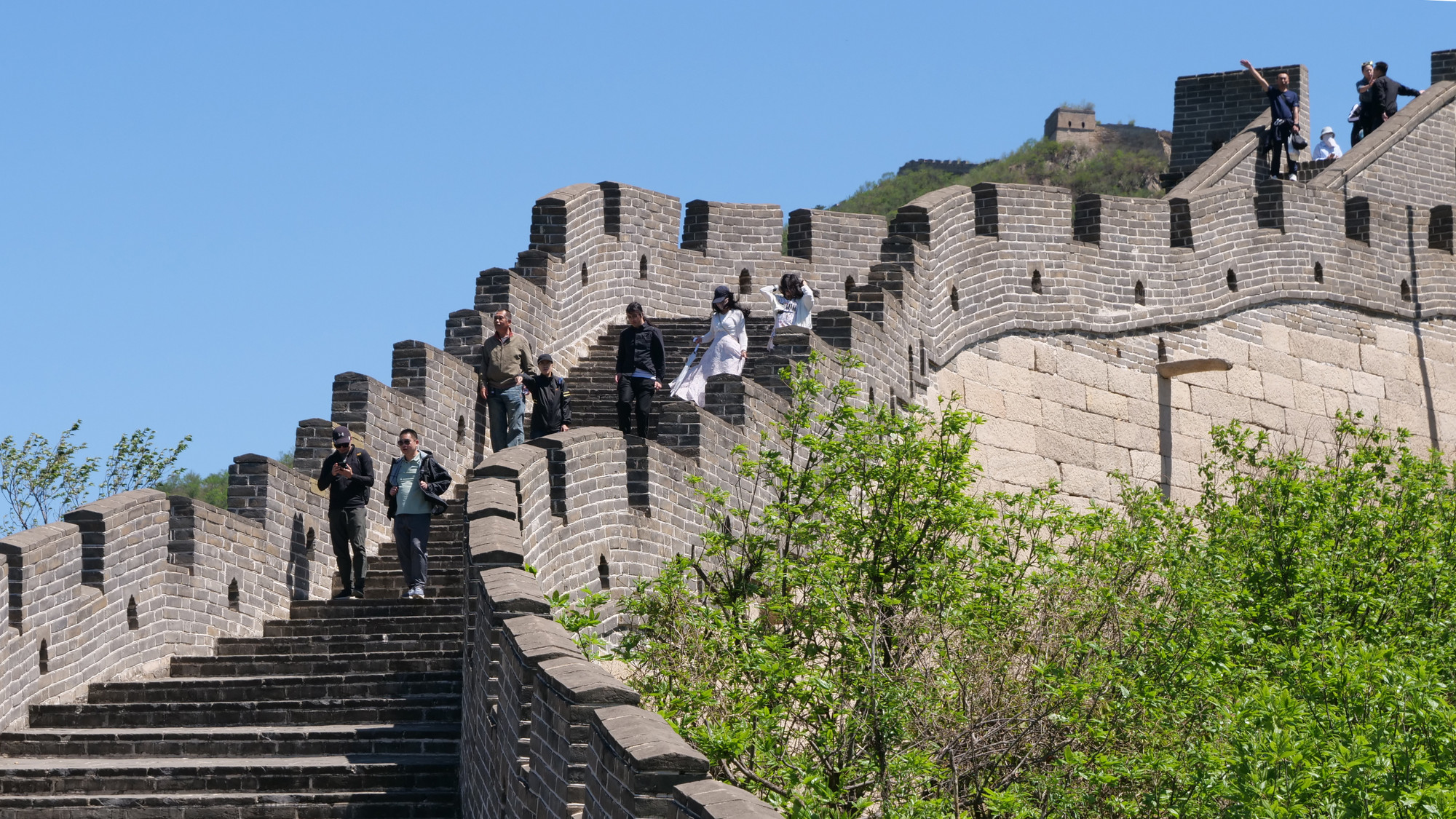 Trường thành Hoàng Hoa Thành dài 12,4km, chiếm khoảng 20% tổng chiều dài trường thành ở khu vực Hoài Nhu.