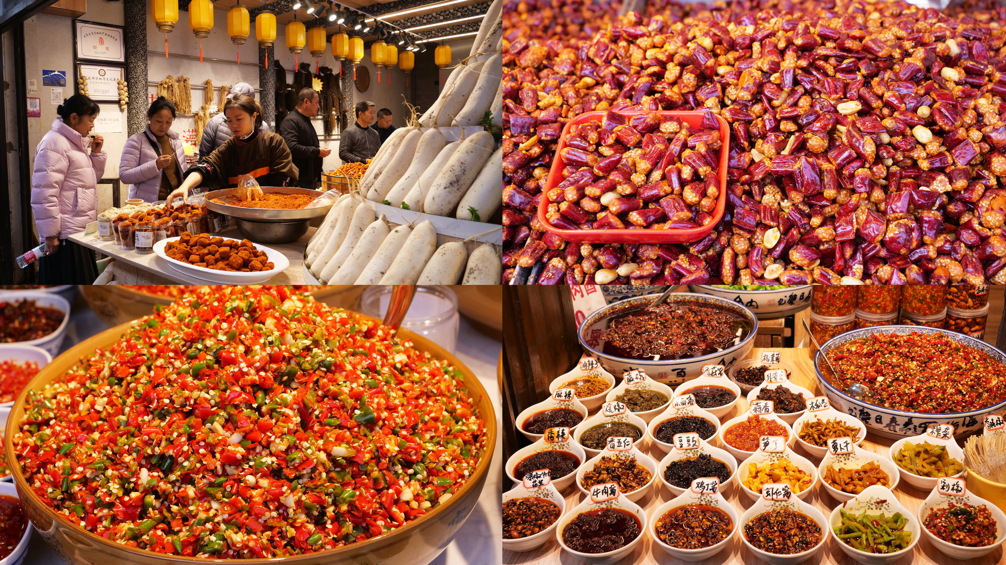 Thiên đường ẩm thực đồ ăn vặt ở cổ trấn Từ Khí Khẩu là địa chỉ không thể bỏ qua cho những tín đồ thích ăn cay. Thiên đường ẩm thực đồ ăn vặt ở cổ trấn Từ Khí Khẩu là địa chỉ không thể bỏ qua cho những tín đồ thích ăn cay.