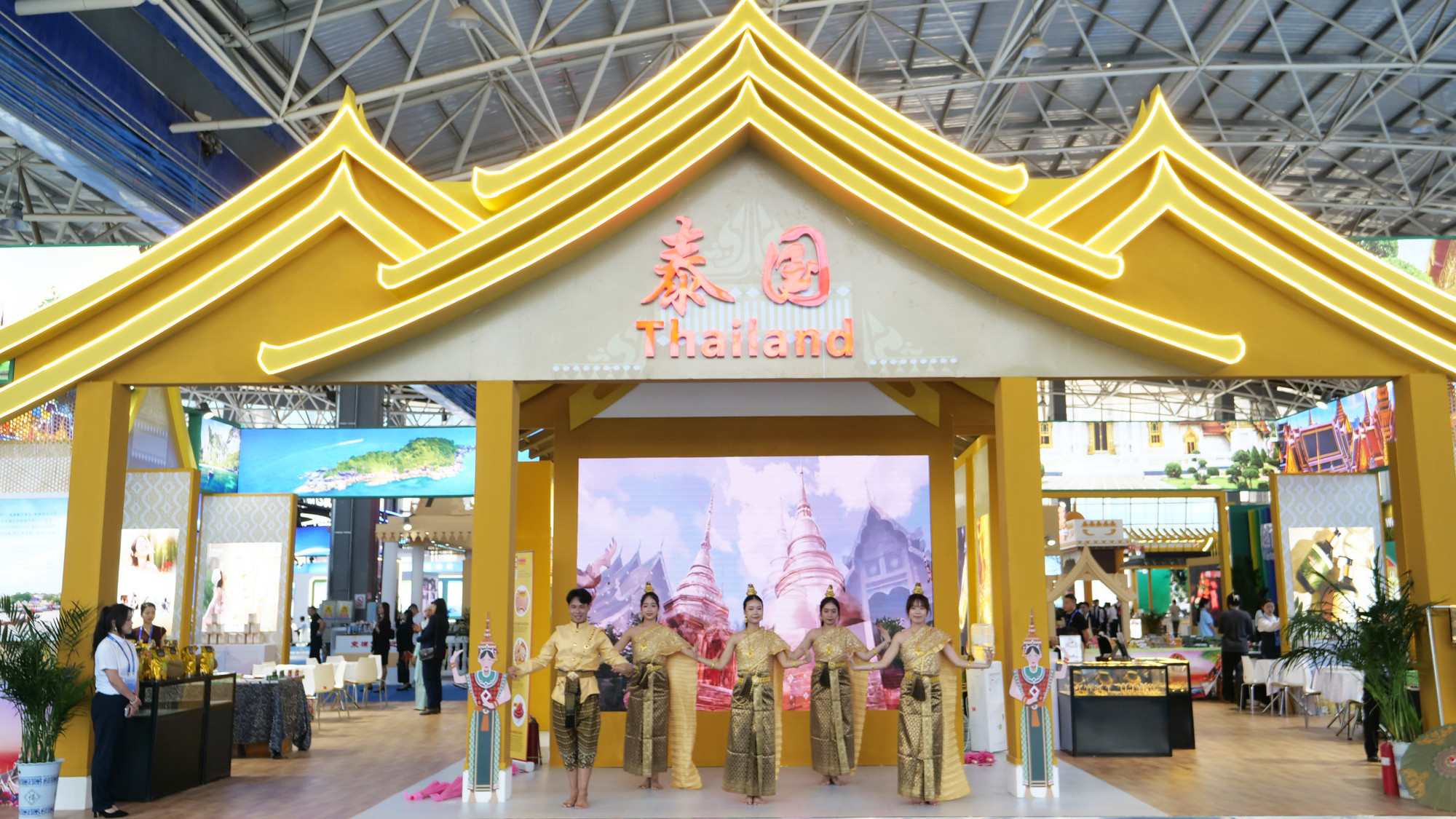 Gian hàng triển lãm của Thái Lan.