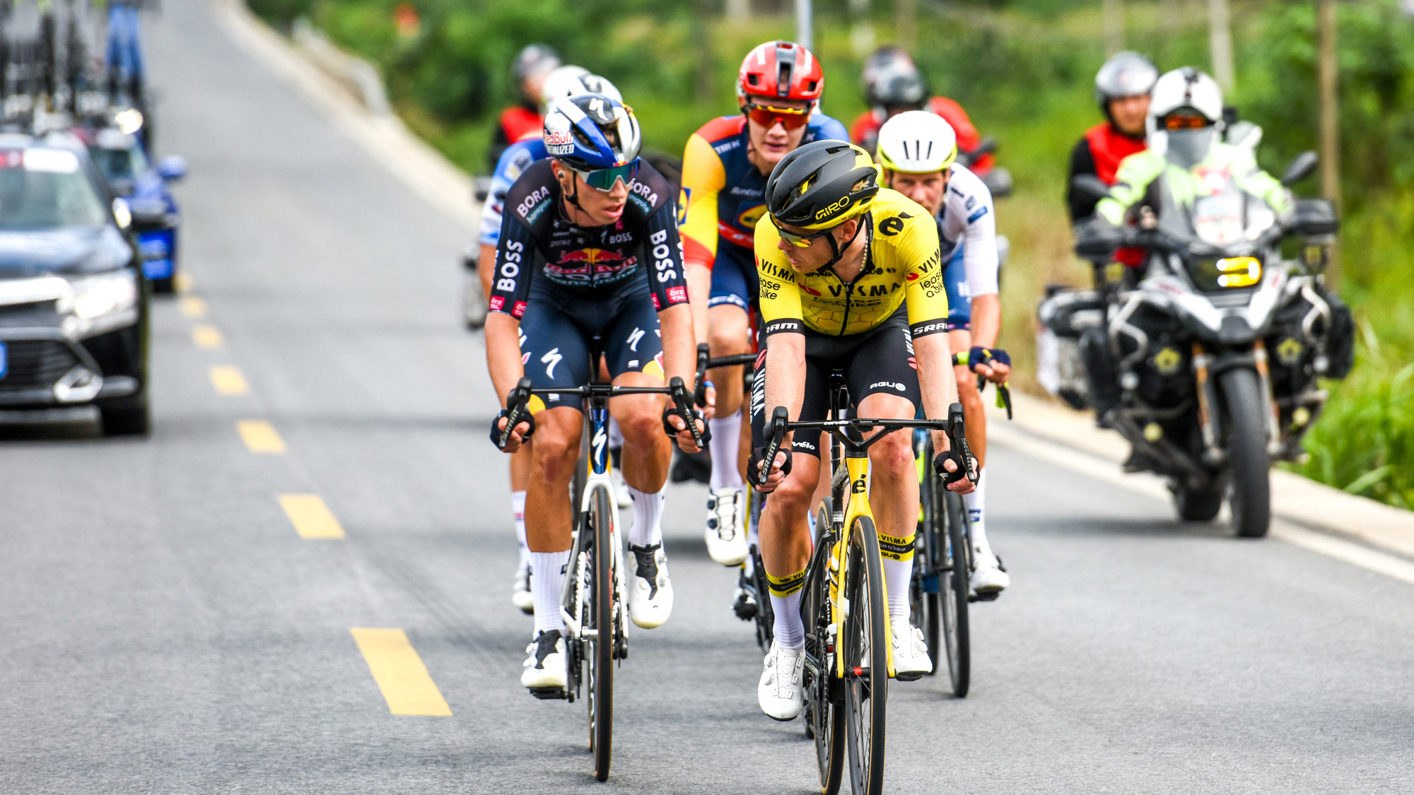 Giải năm nay tăng thêm nhiều đoạn vượt đèo, dốc để tăng tính cạnh tranh giữa các cua-rơ.