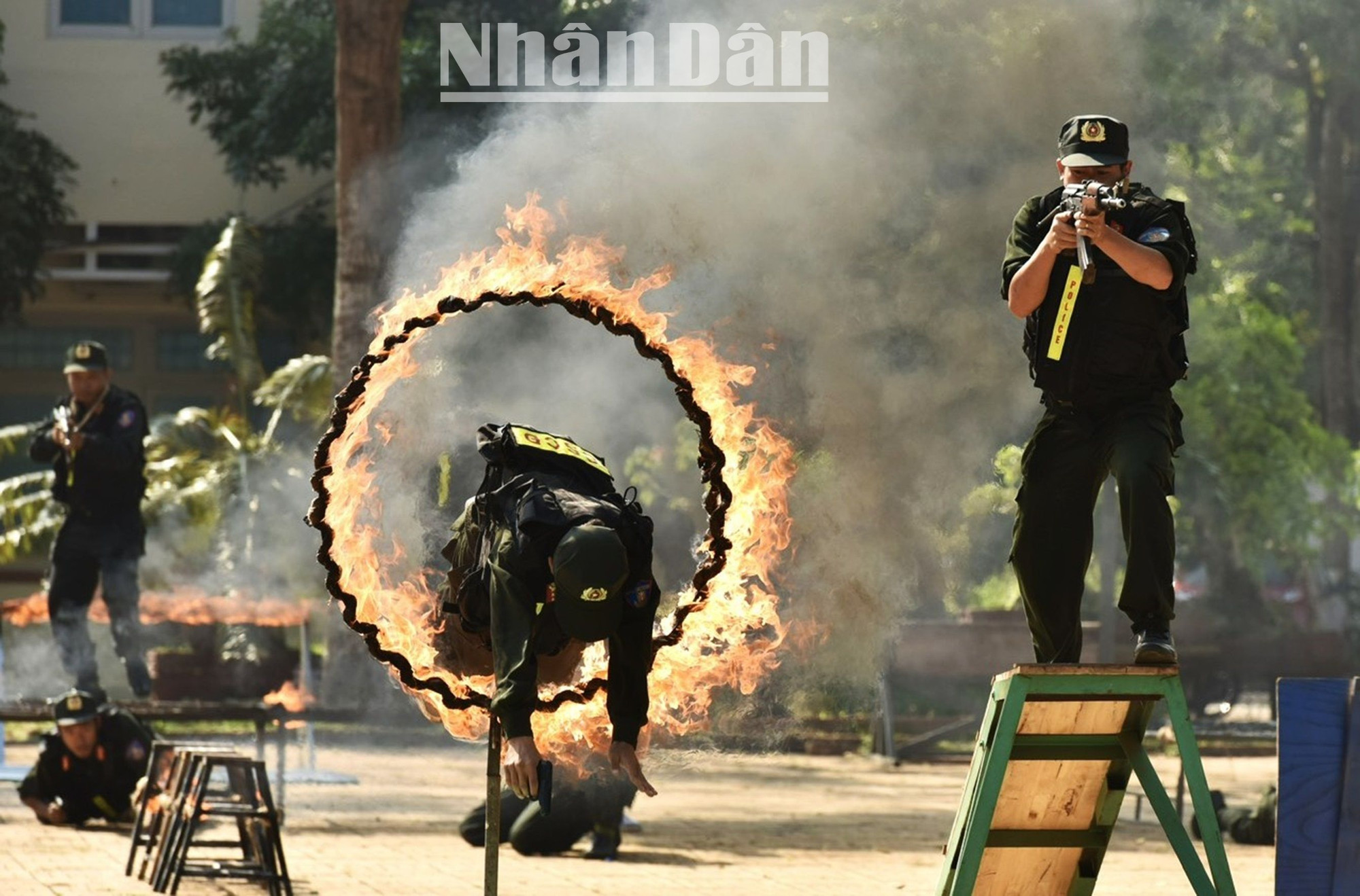 Vì vậy, lực lượng cảnh sát cơ động luôn được huấn luyện, rèn luyện trong mọi môi trường, hoàn cảnh, tình huống.