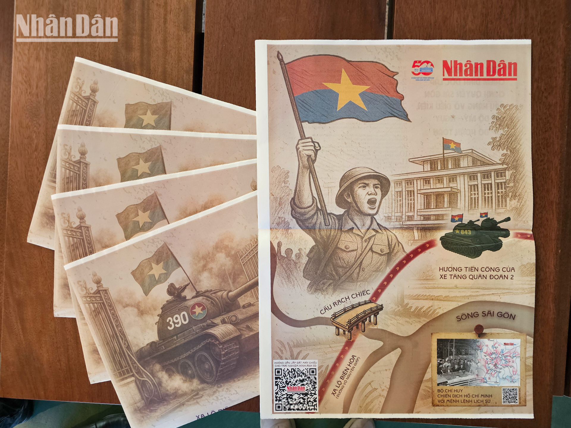 Được “săn đón” không chỉ ở trong nước, phụ san đặc biệt của Báo Nhân Dân đã thỏa lòng mong đợi của cộng đồng người Việt Nam tại Pháp. Được “săn đón” không chỉ ở trong nước, phụ san đặc biệt của Báo Nhân Dân đã thỏa lòng mong đợi của cộng đồng người Việt Nam tại Pháp.
