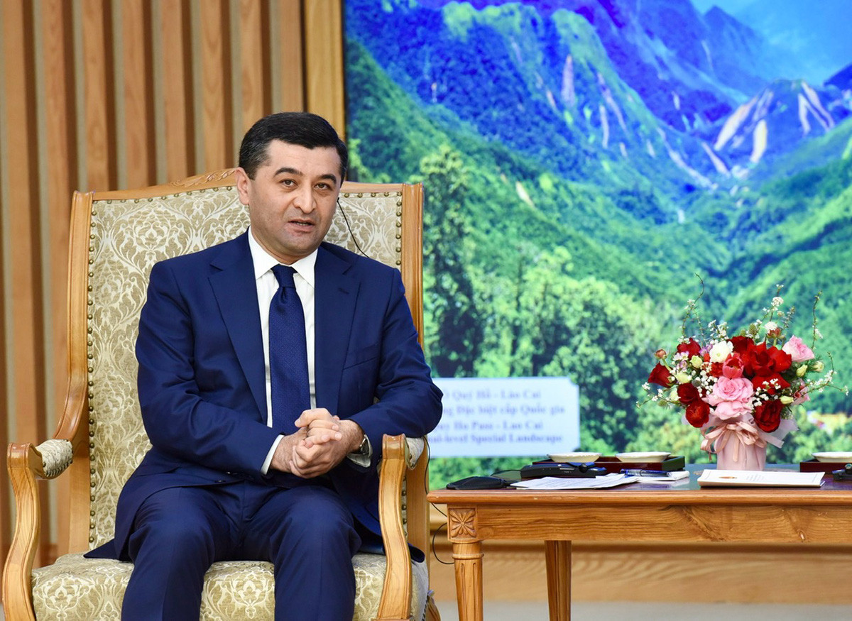 Bộ trưởng Ngoại giao Uzbekistan Bakhtiyor Saidov bày tỏ vui mừng lần đầu đến thăm Việt Nam và cảm ơn Thủ tướng Chính phủ đã dành thời gian tiếp đoàn. Bộ trưởng khẳng định Uzbekistan mong muốn đẩy mạnh hơn nữa quan hệ hữu nghị truyền thống và hợp tác nhiều mặt với Việt Nam, nhất là về kinh tế, thương mại, đầu tư.