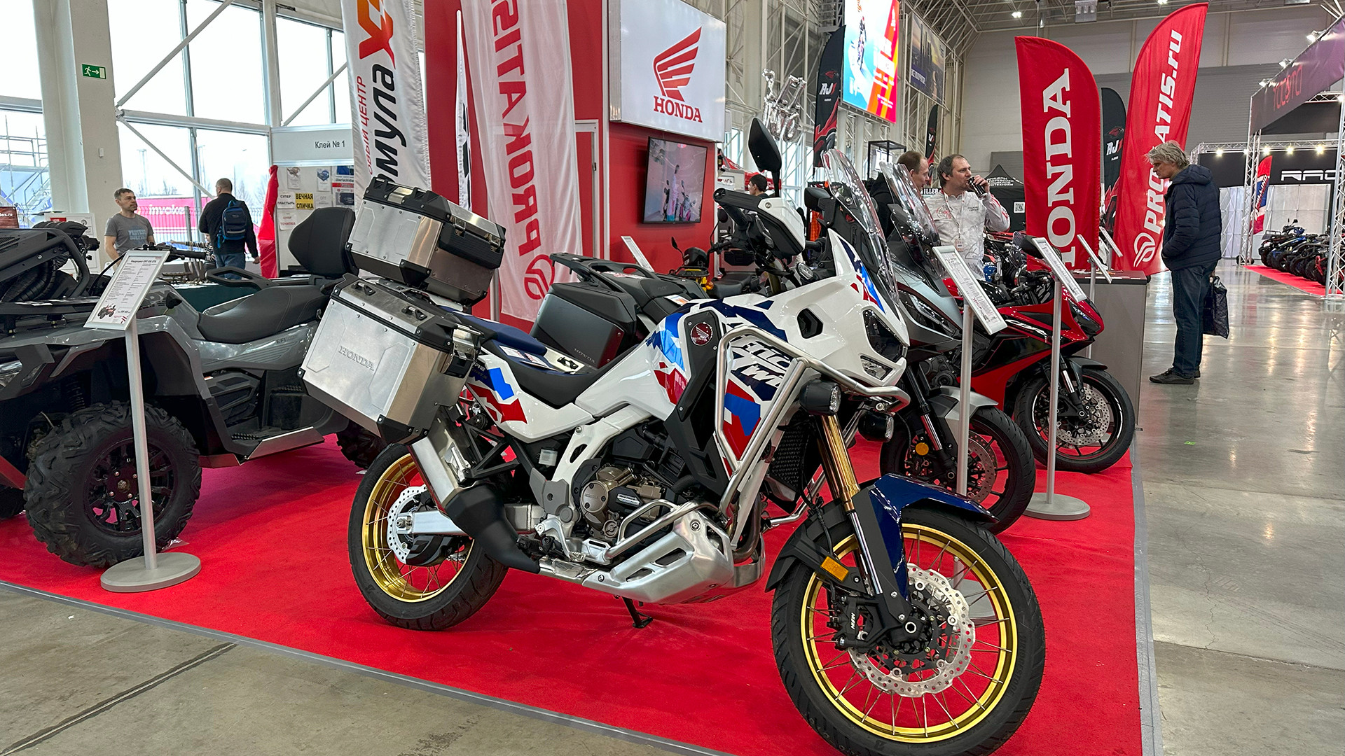 Mẫu xe của hãng Honda tham dự tại Motovecna năm nay.