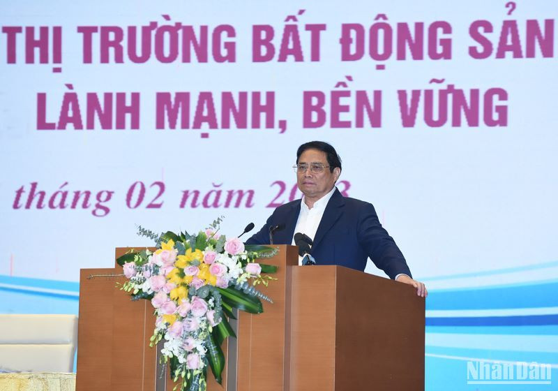 Thủ tướng Chính phủ Phạm Minh Chính phát biểu khai mạc Hội nghị.