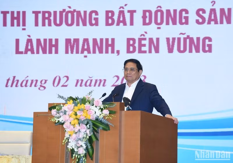 Thủ tướng Chính phủ Phạm Minh Chính phát biểu khai mạc Hội nghị.